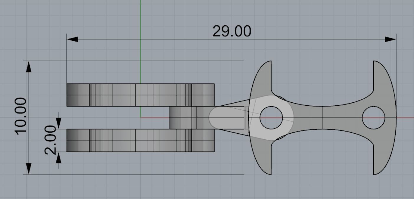 Eslabon para cadenas chain link E2016-59 3D print model_4
