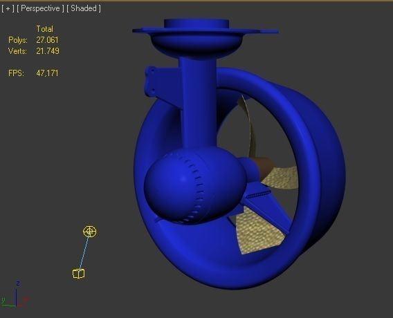 VOITH RADIAL PROPELLER  3D model_9