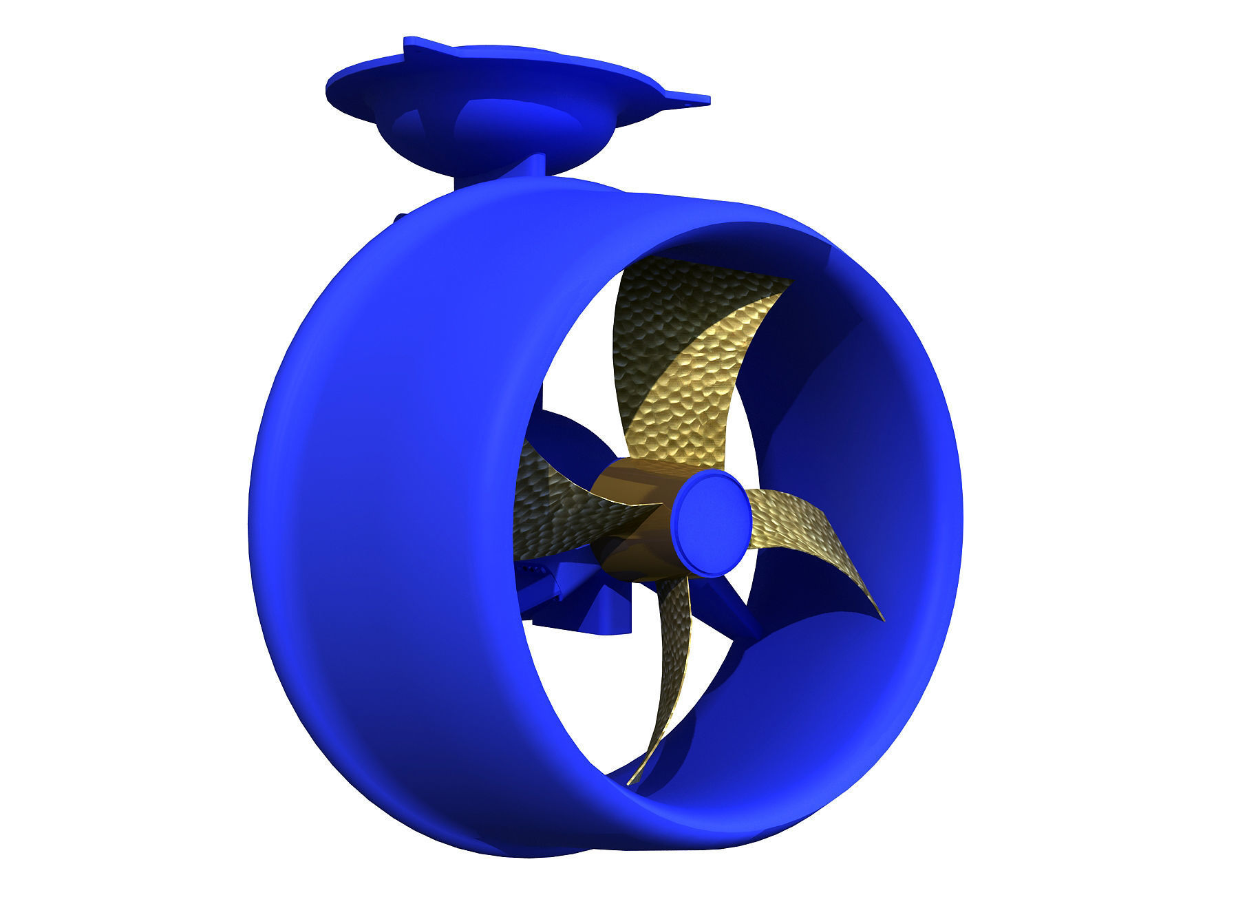 VOITH RADIAL PROPELLER  3D model_2
