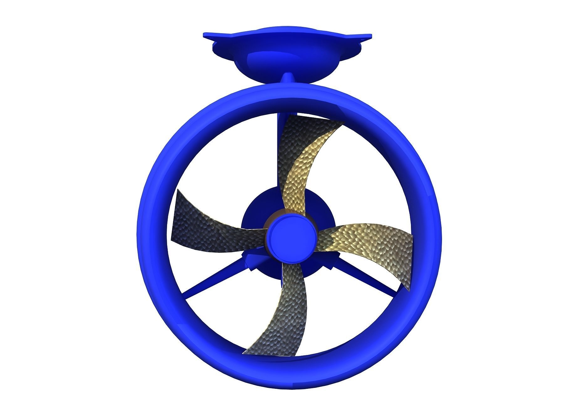 VOITH RADIAL PROPELLER  3D model_3