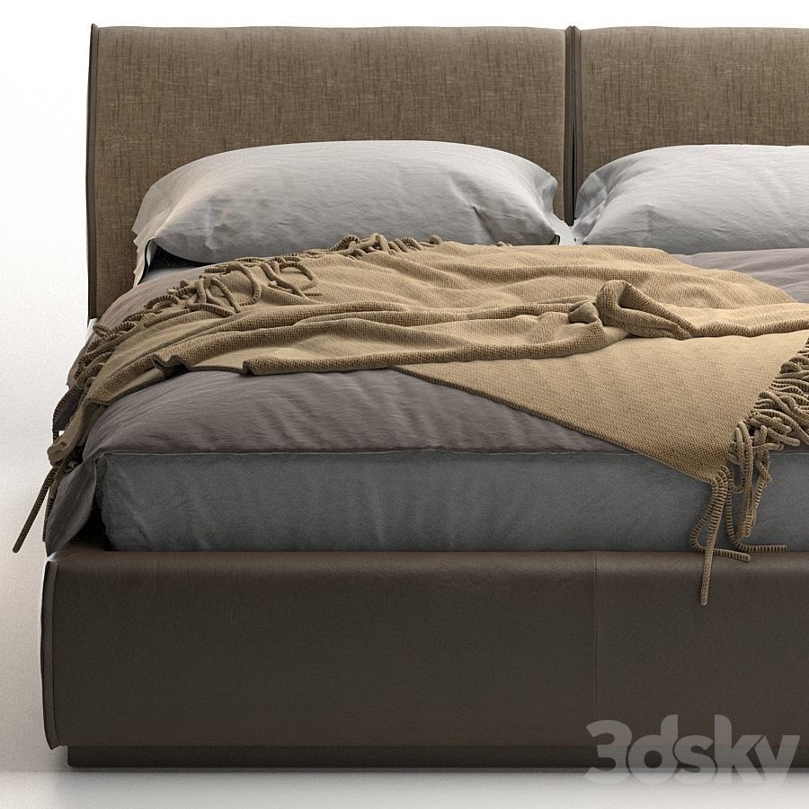 Diter Italia Monolith bed 3D model_4