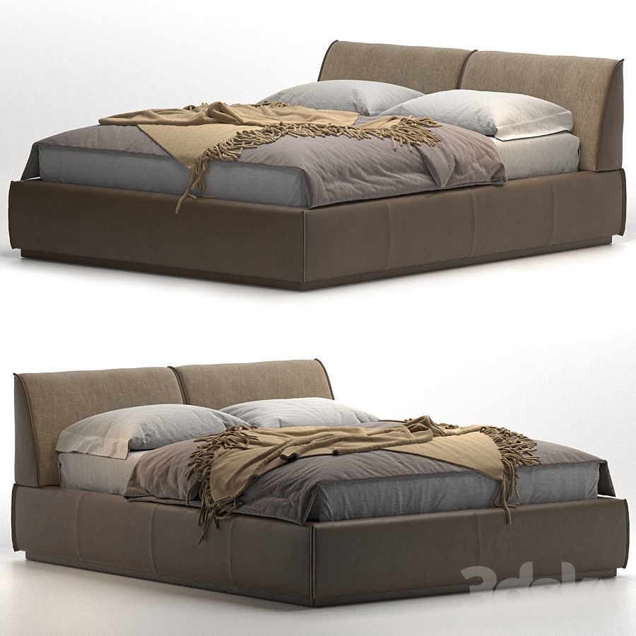 Diter Italia Monolith bed 3D model_2