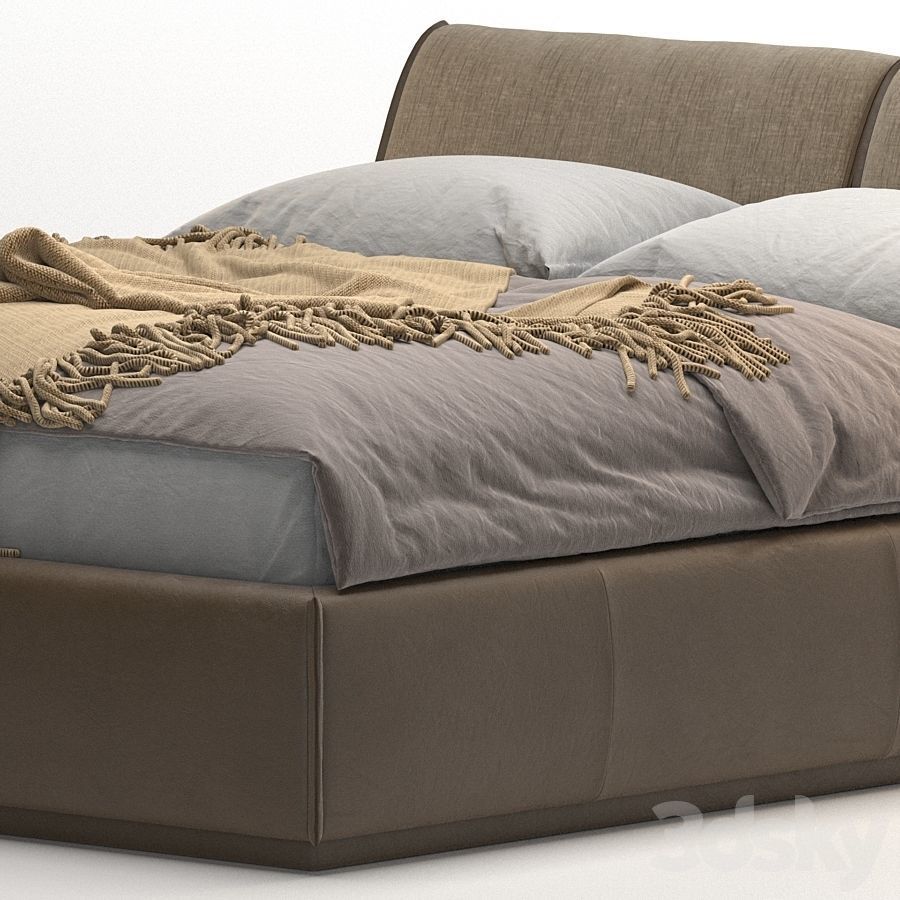 Diter Italia Monolith bed 3D model_3