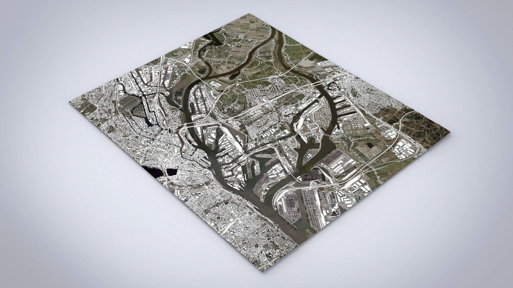Cityscape Hamburg  Germany 3D model_13