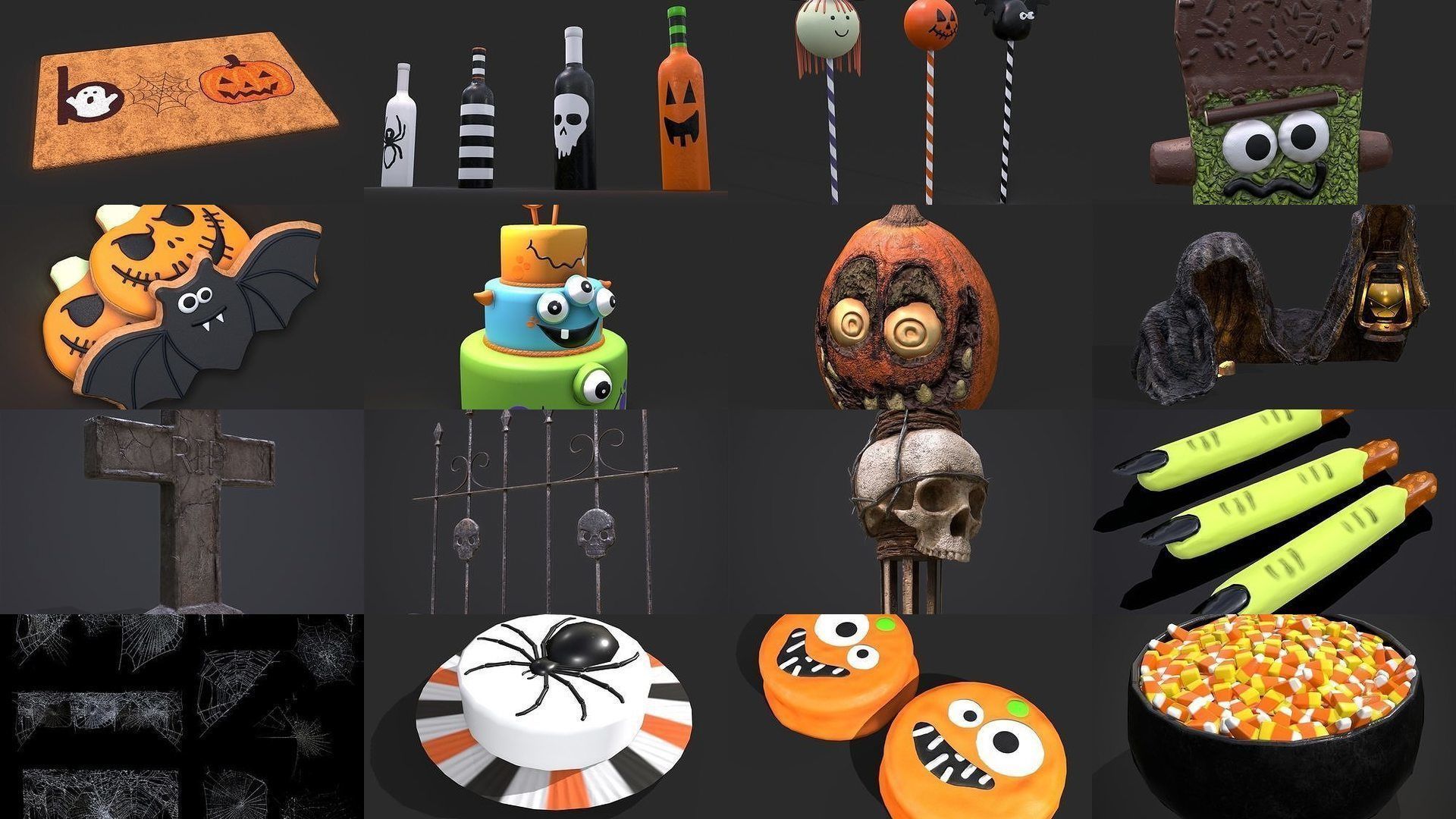 Halloween Decorations Collection  _10