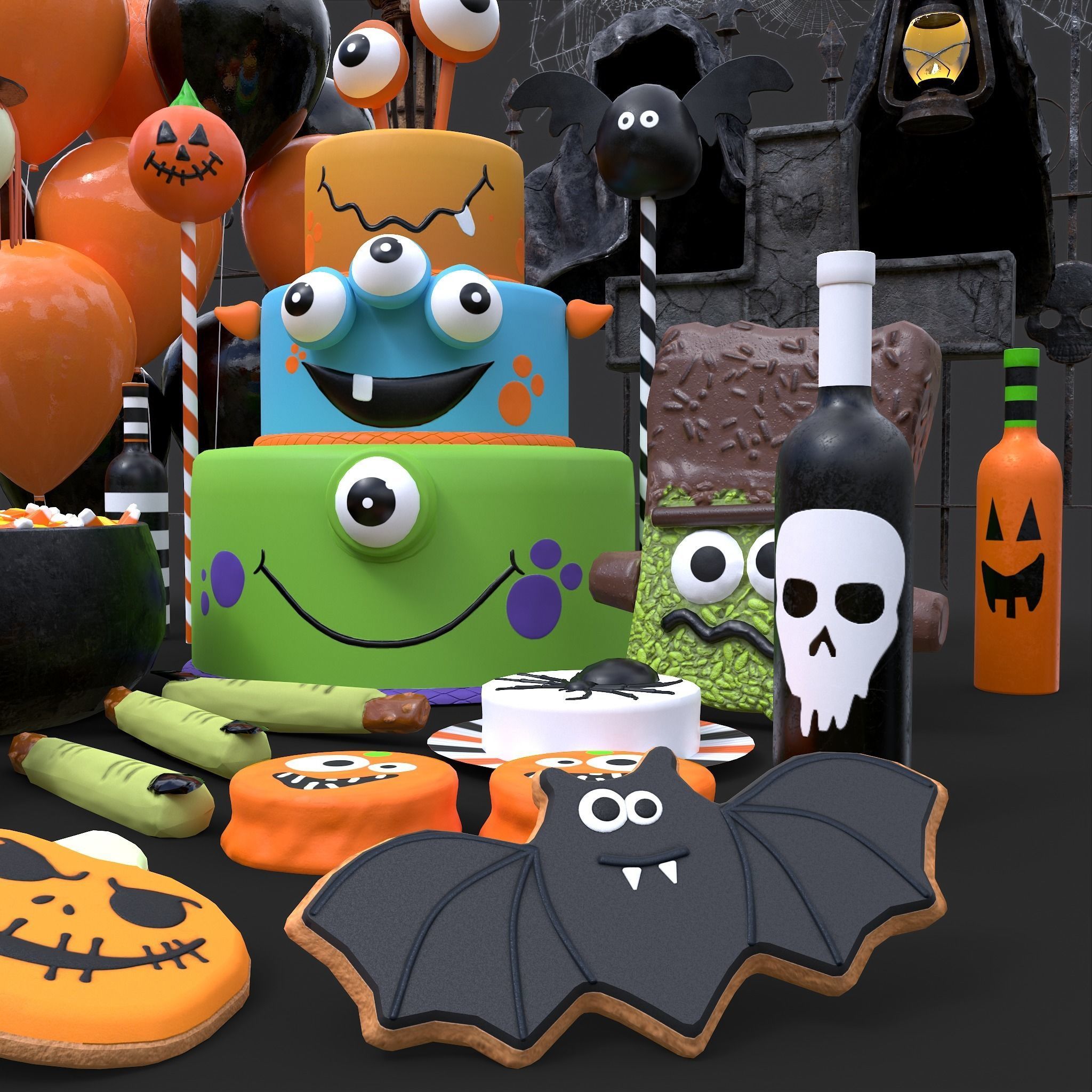 Halloween Decorations Collection  _4