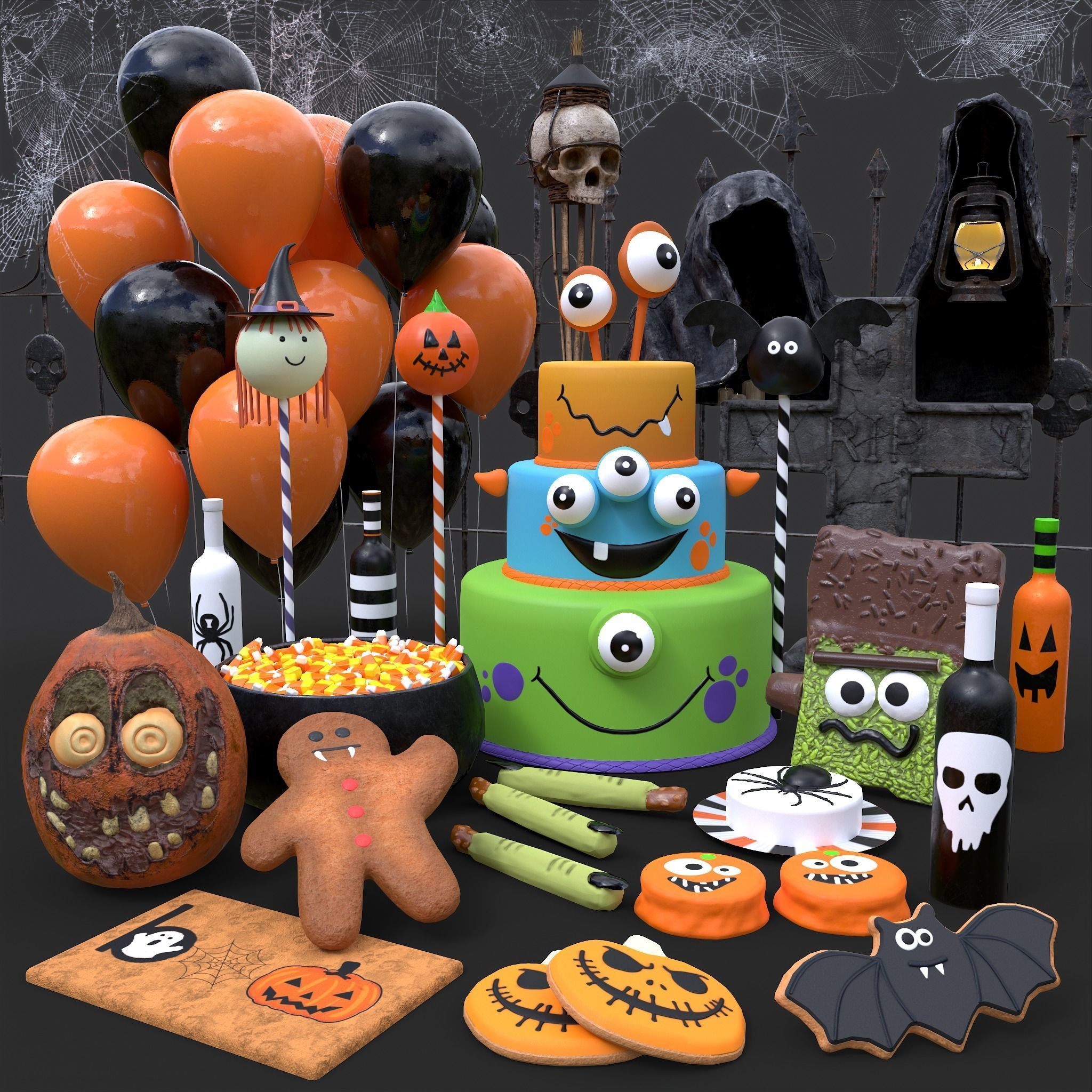 Halloween Decorations Collection  _2