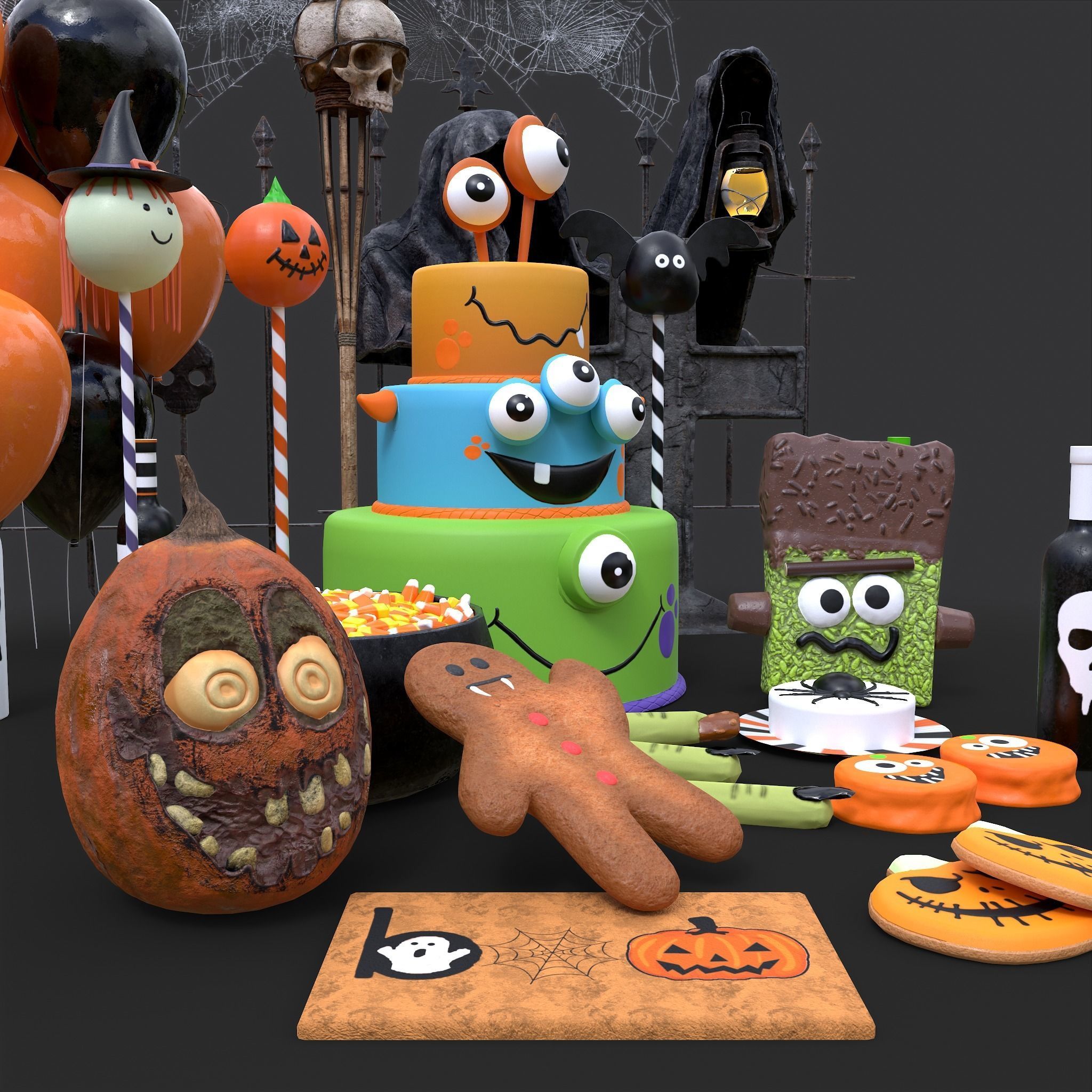 Halloween Decorations Collection  _9