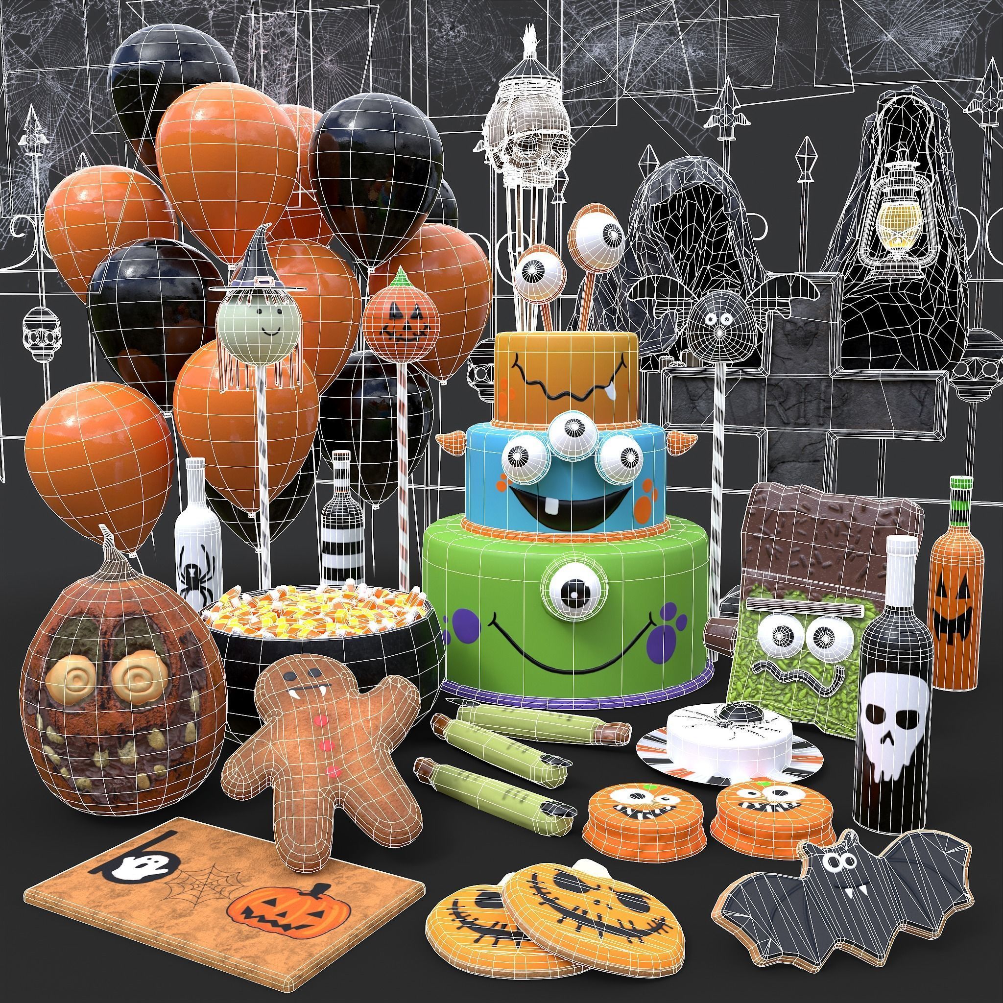 Halloween Decorations Collection  _1