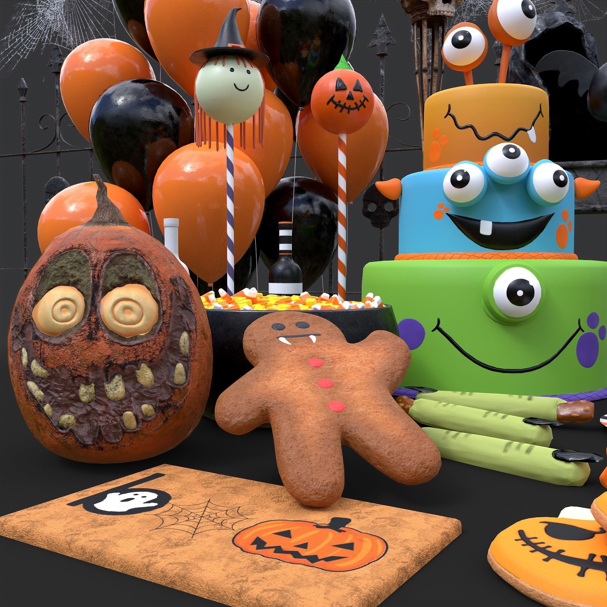 Halloween Decorations Collection  _3