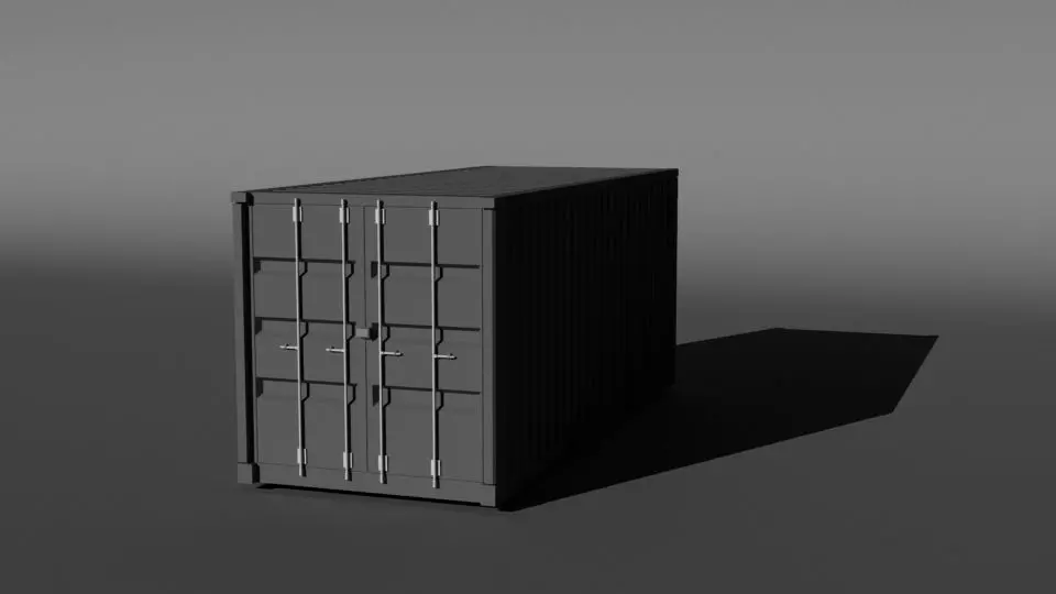 container shipping Free 3D model