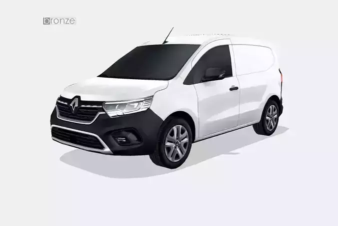 Renault Kangoo van 2021 Low-poly 3D model