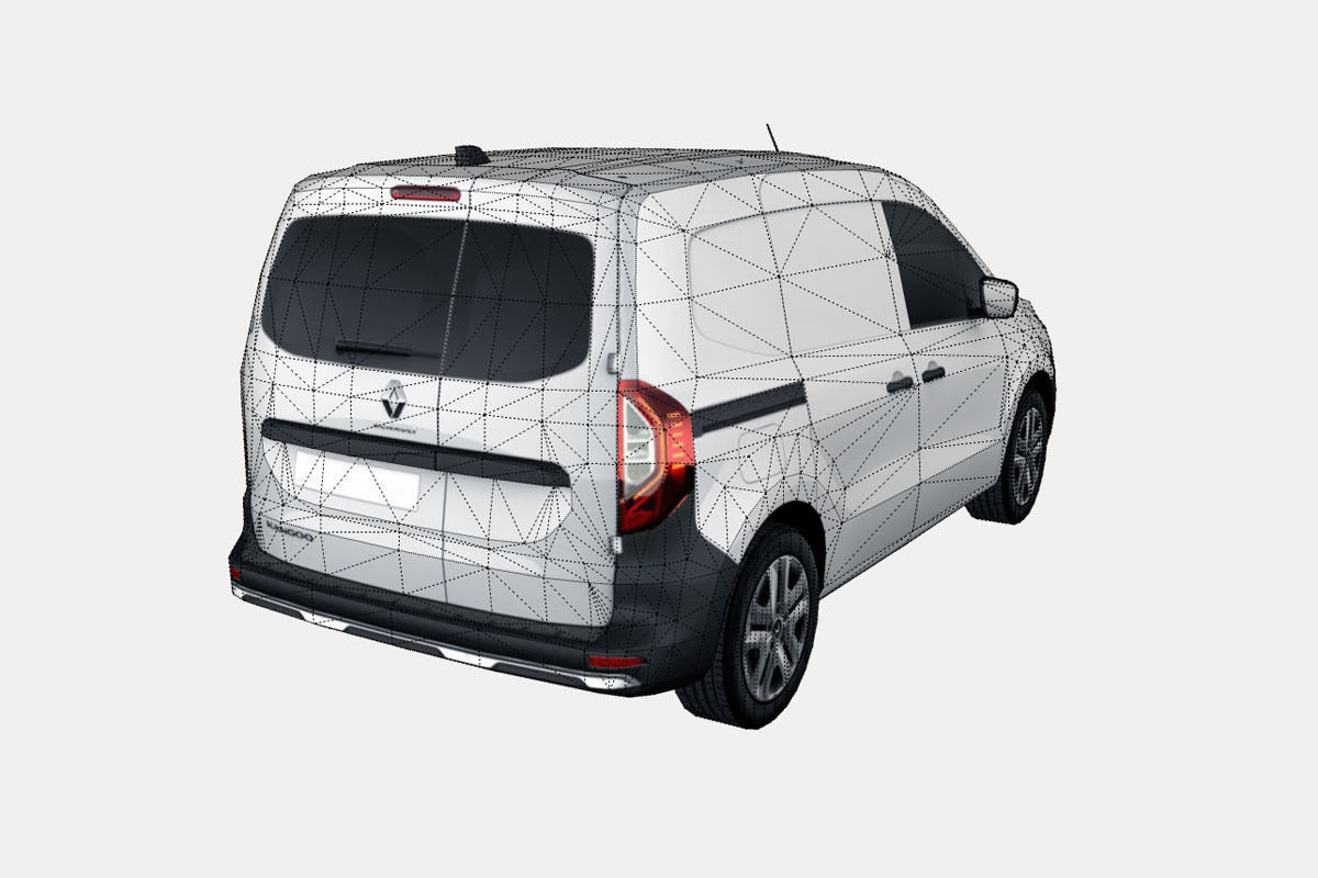 Renault Kangoo van 2021 Low-poly 3D model_17