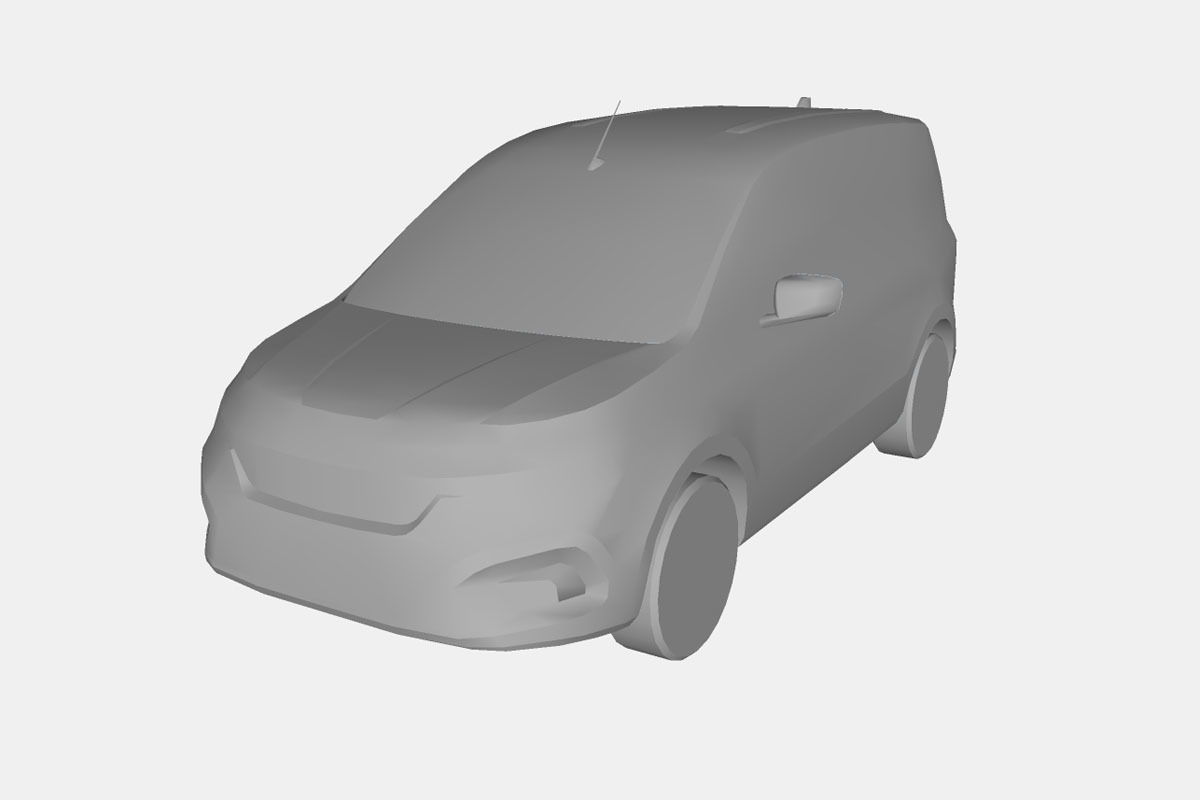 Renault Kangoo van 2021 Low-poly 3D model_20