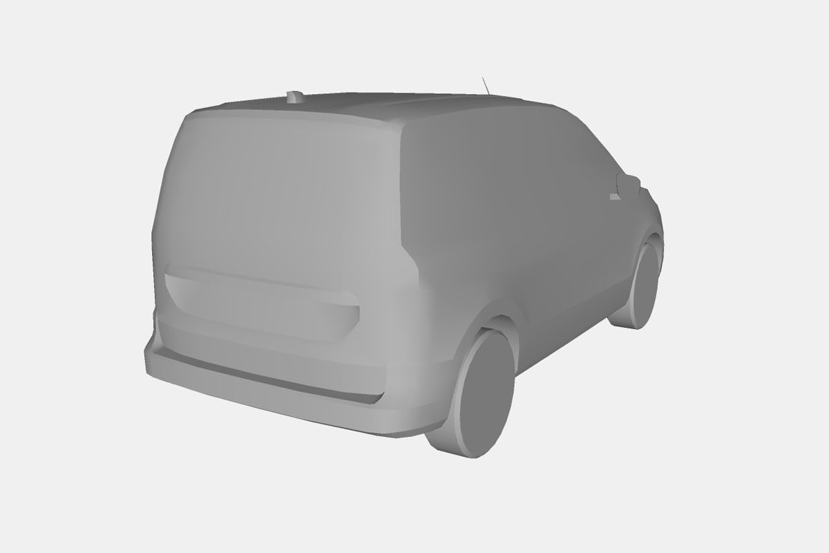 Renault Kangoo van 2021 Low-poly 3D model_21