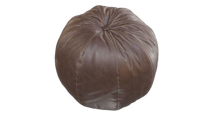 Mason OUTDOOR POUF 3D model 7