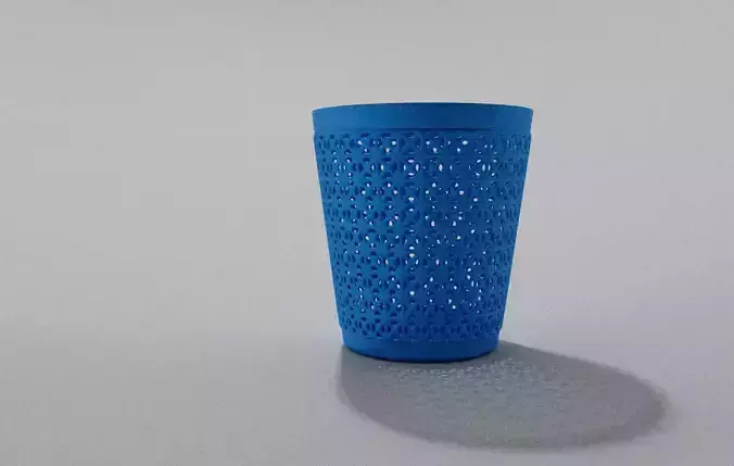 Blue Laundry basket With and Without Bag