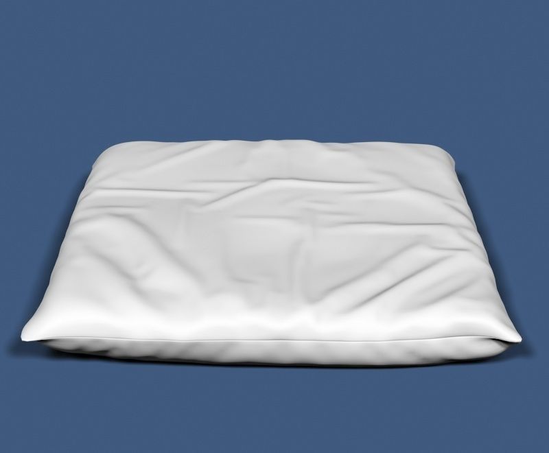 Sitting pillow 05 3D model_1