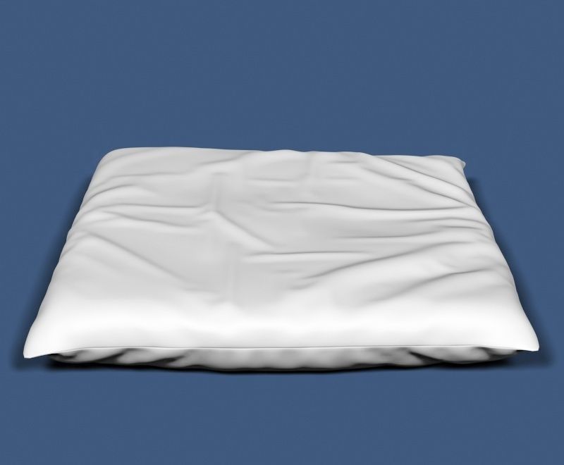 Sitting pillow 05 3D model_4