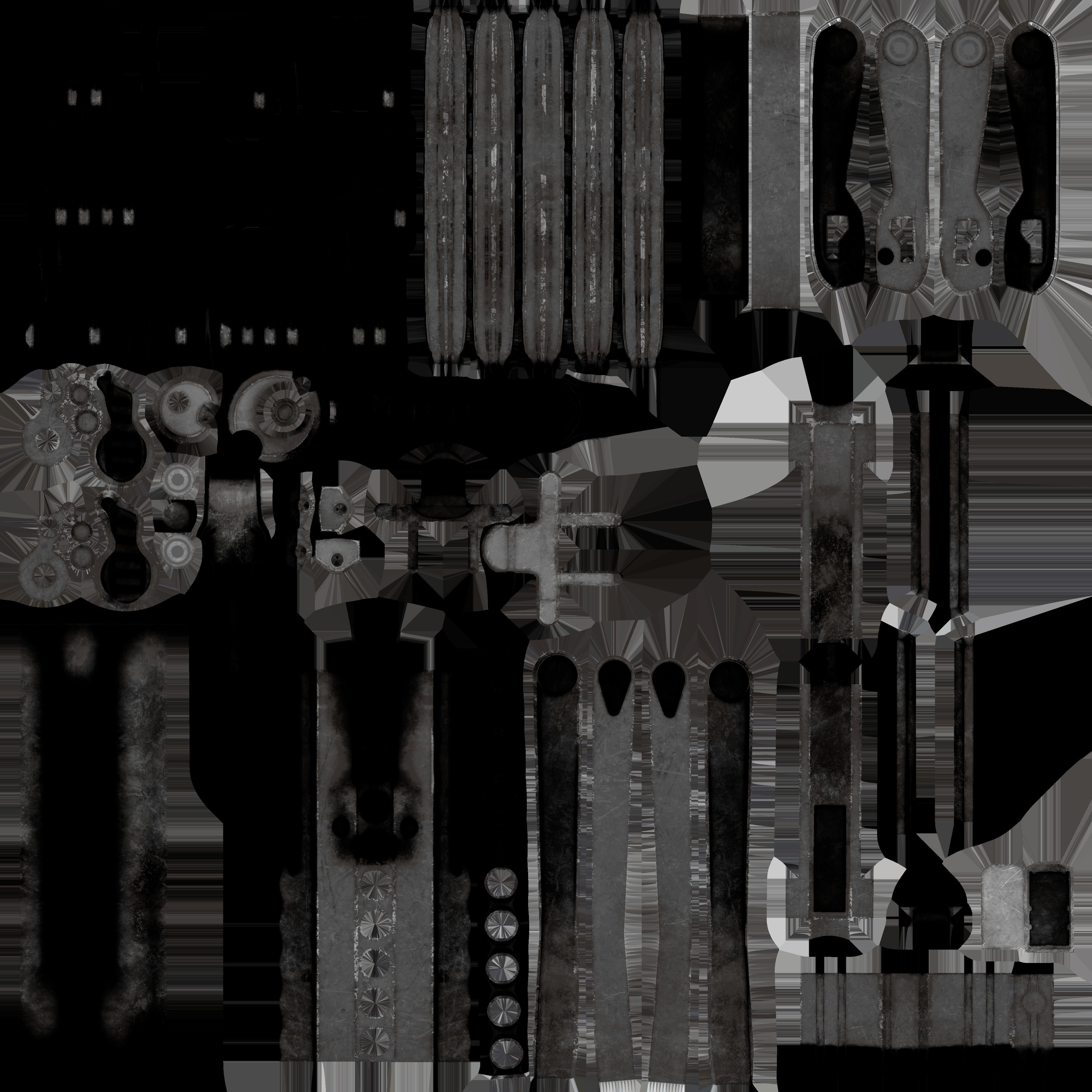 Star Wars E-11 Blaster 3D model_36