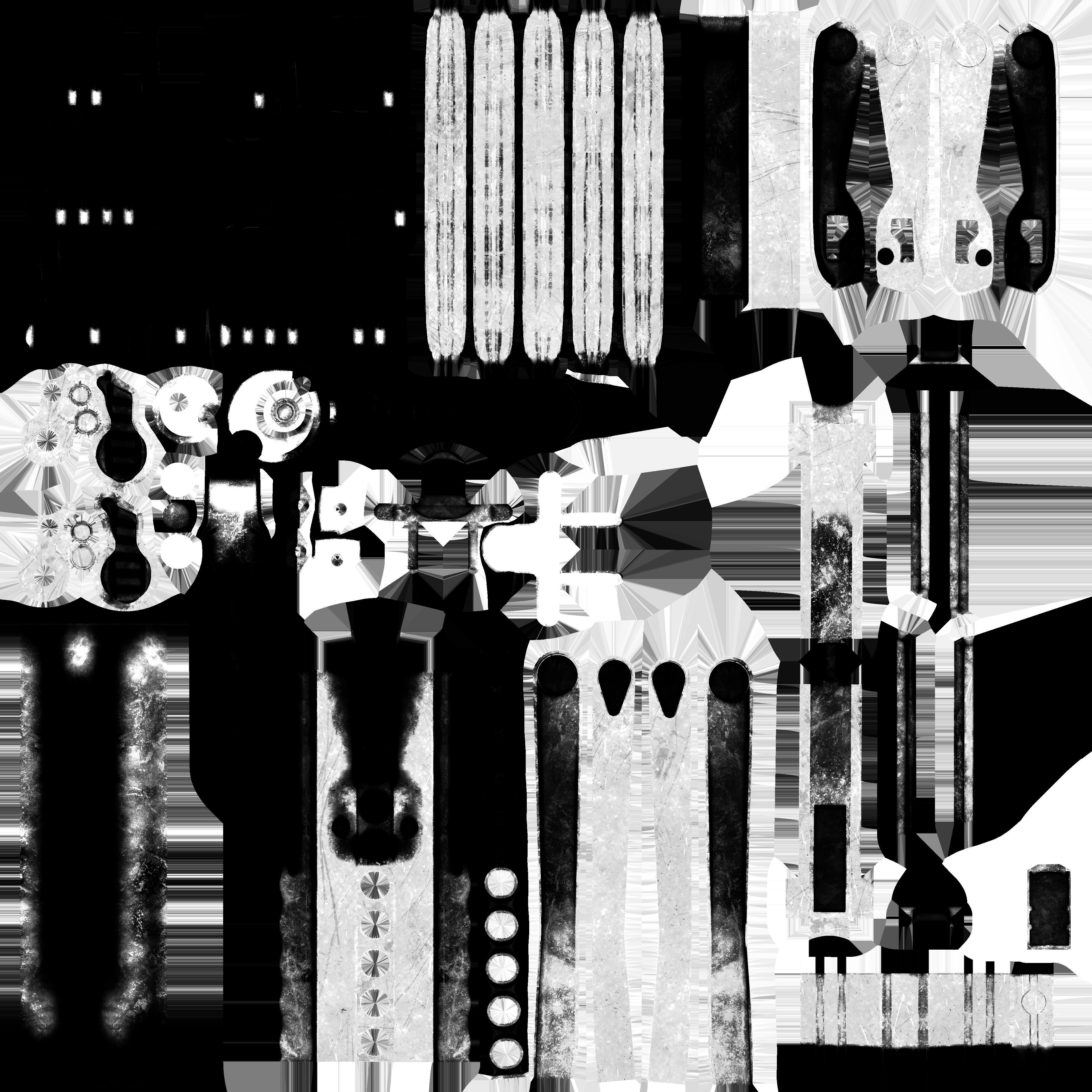 Star Wars E-11 Blaster 3D model_38