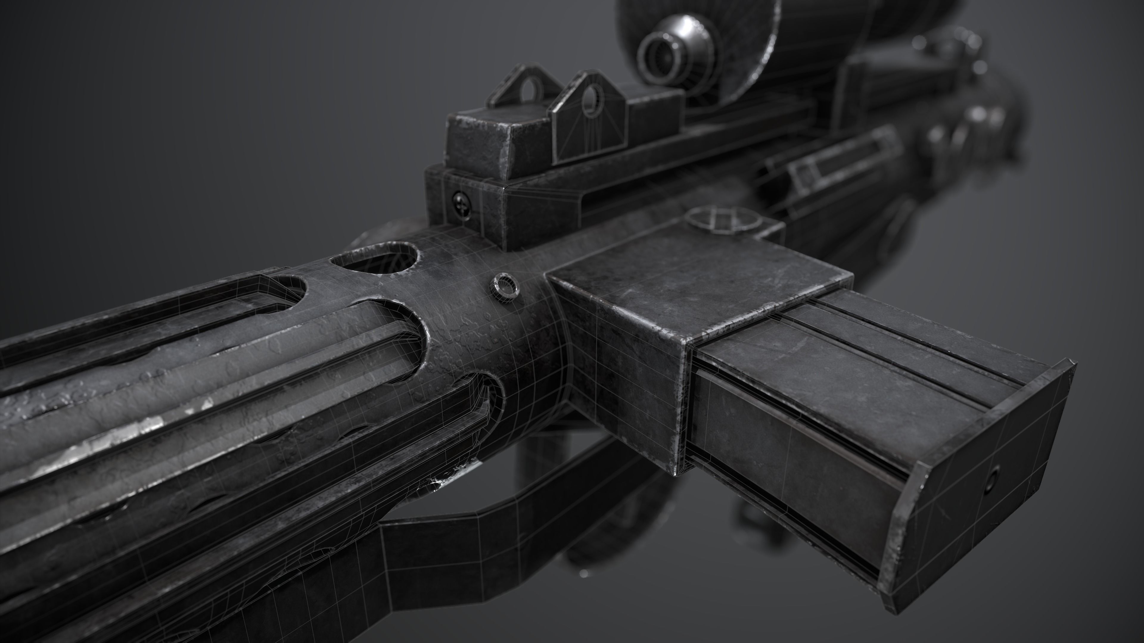 Star Wars E-11 Blaster 3D model_22