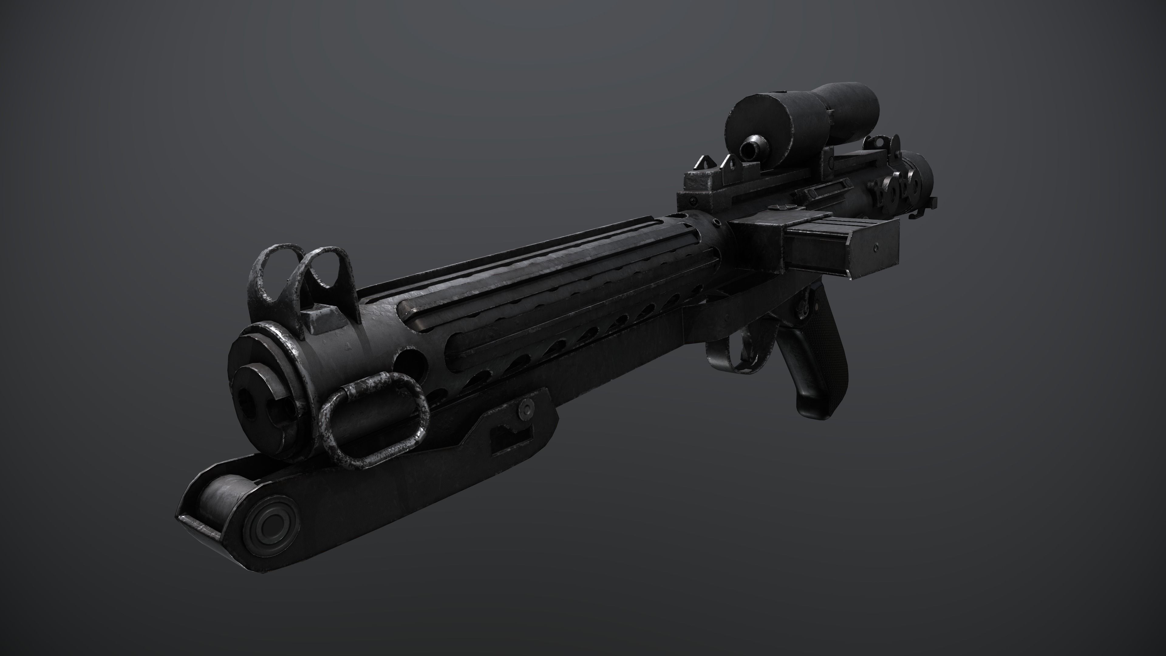 Star Wars E-11 Blaster 3D model_13