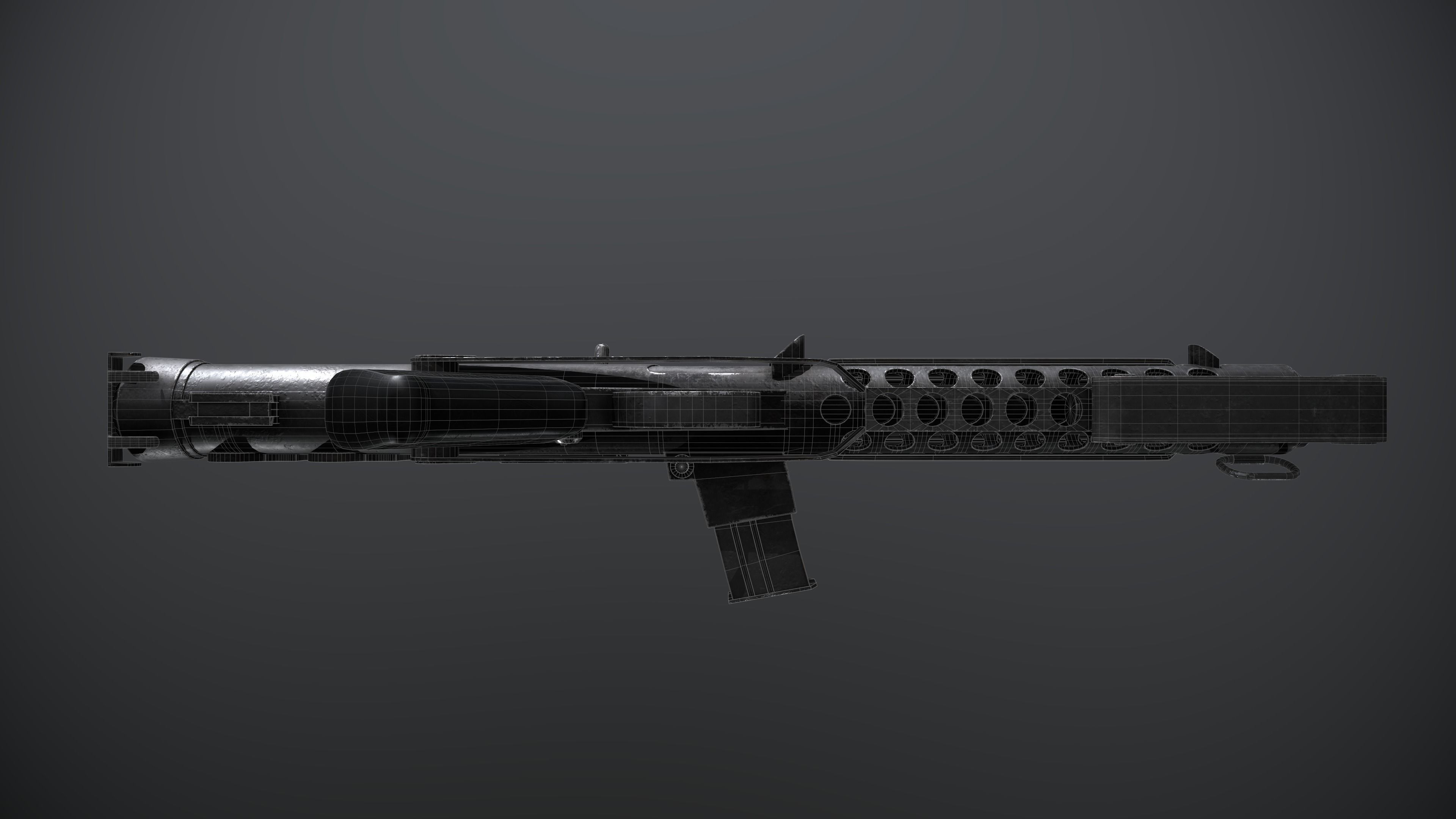 Star Wars E-11 Blaster 3D model_10