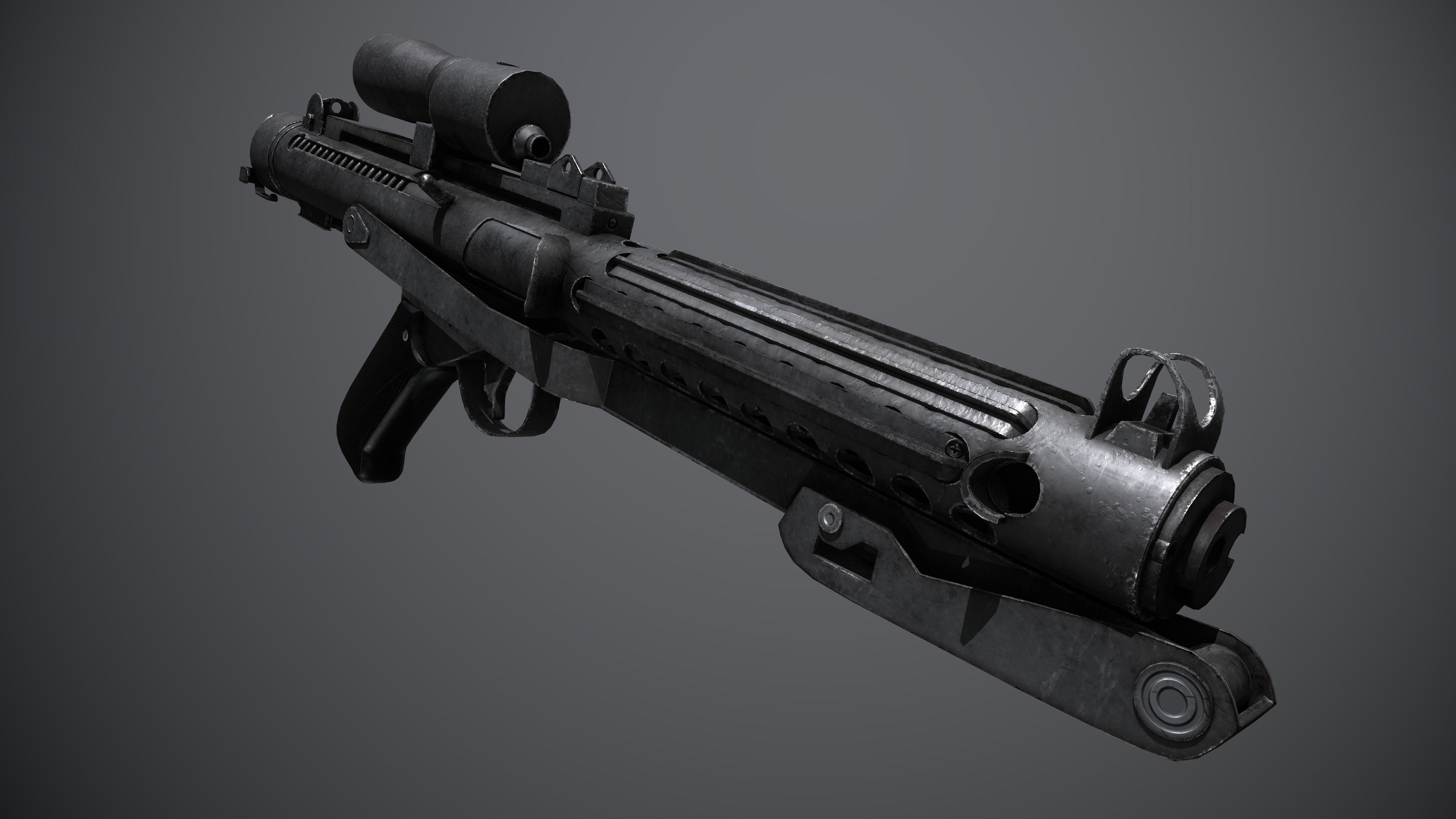 Star Wars E-11 Blaster 3D model_15