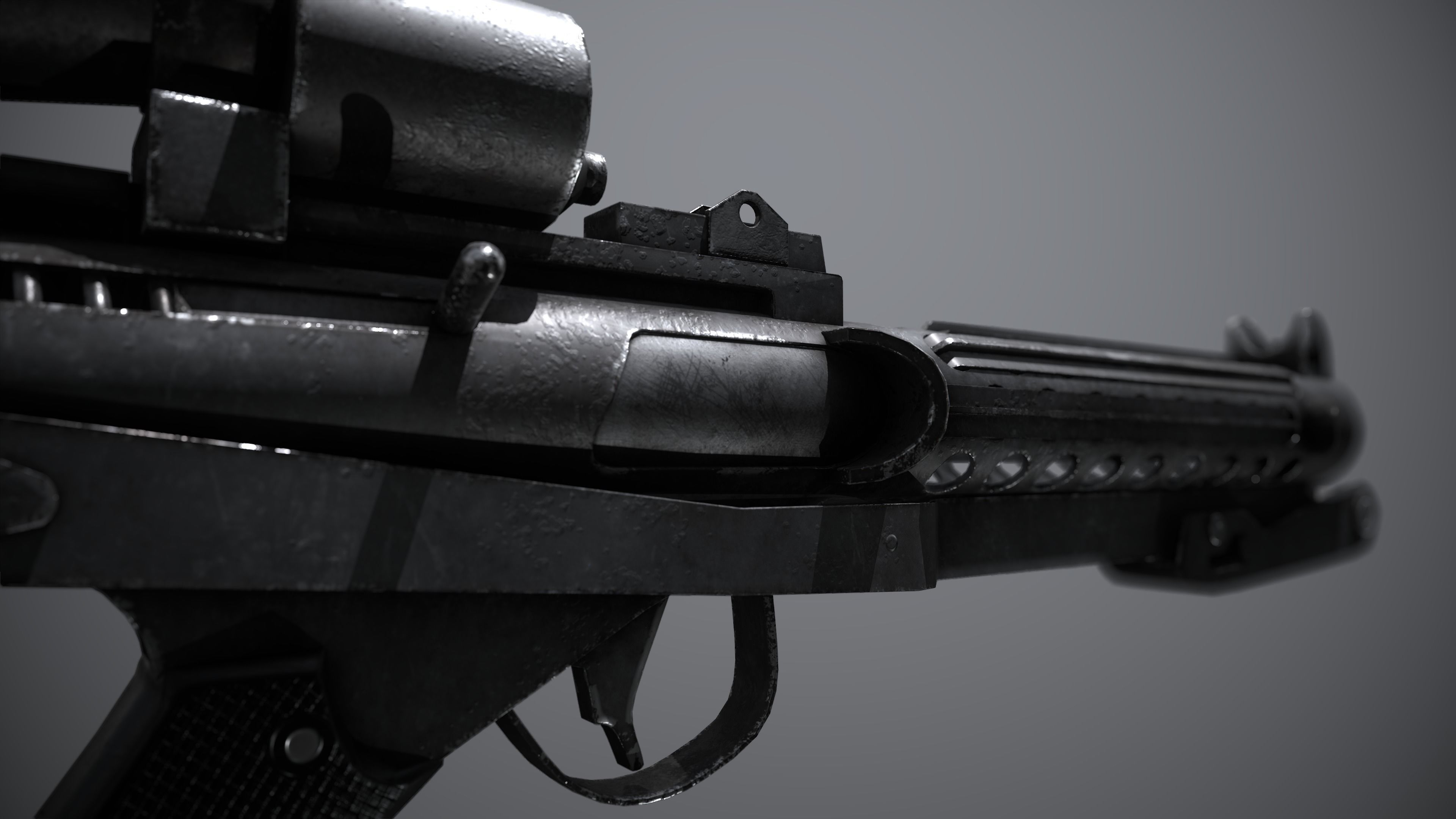 Star Wars E-11 Blaster 3D model_29