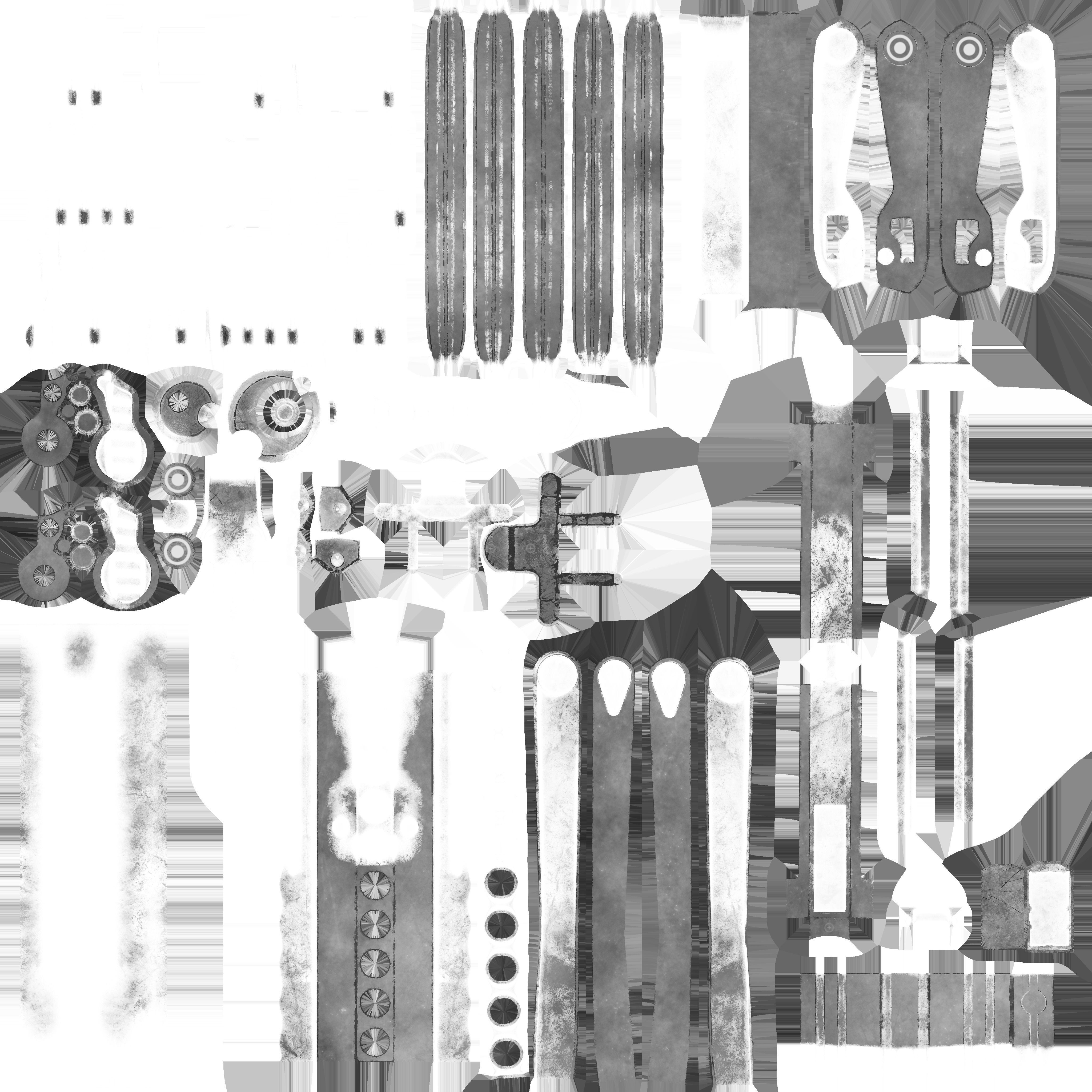 Star Wars E-11 Blaster 3D model_40
