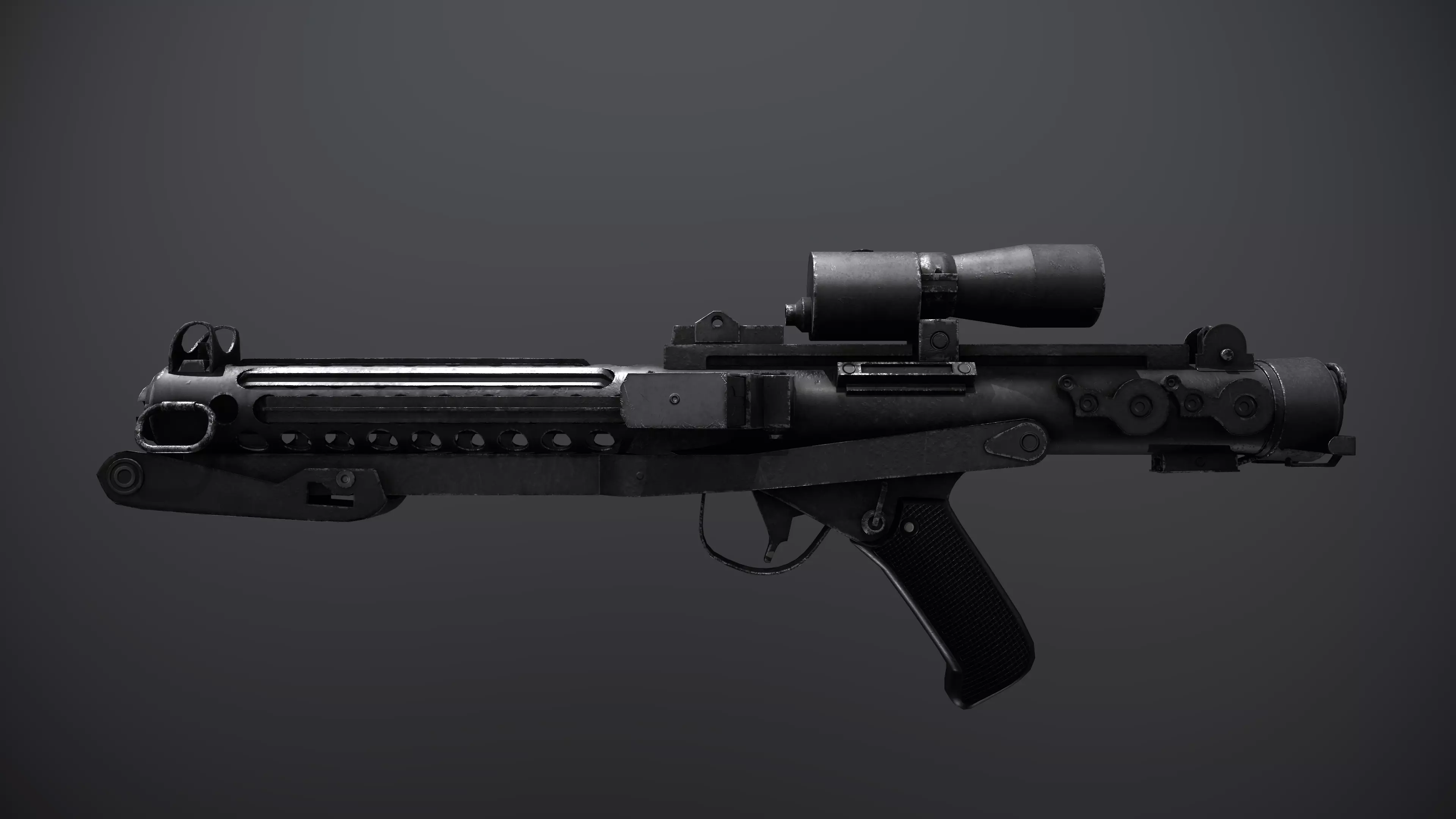 Star Wars E-11 Blaster 3D model_0