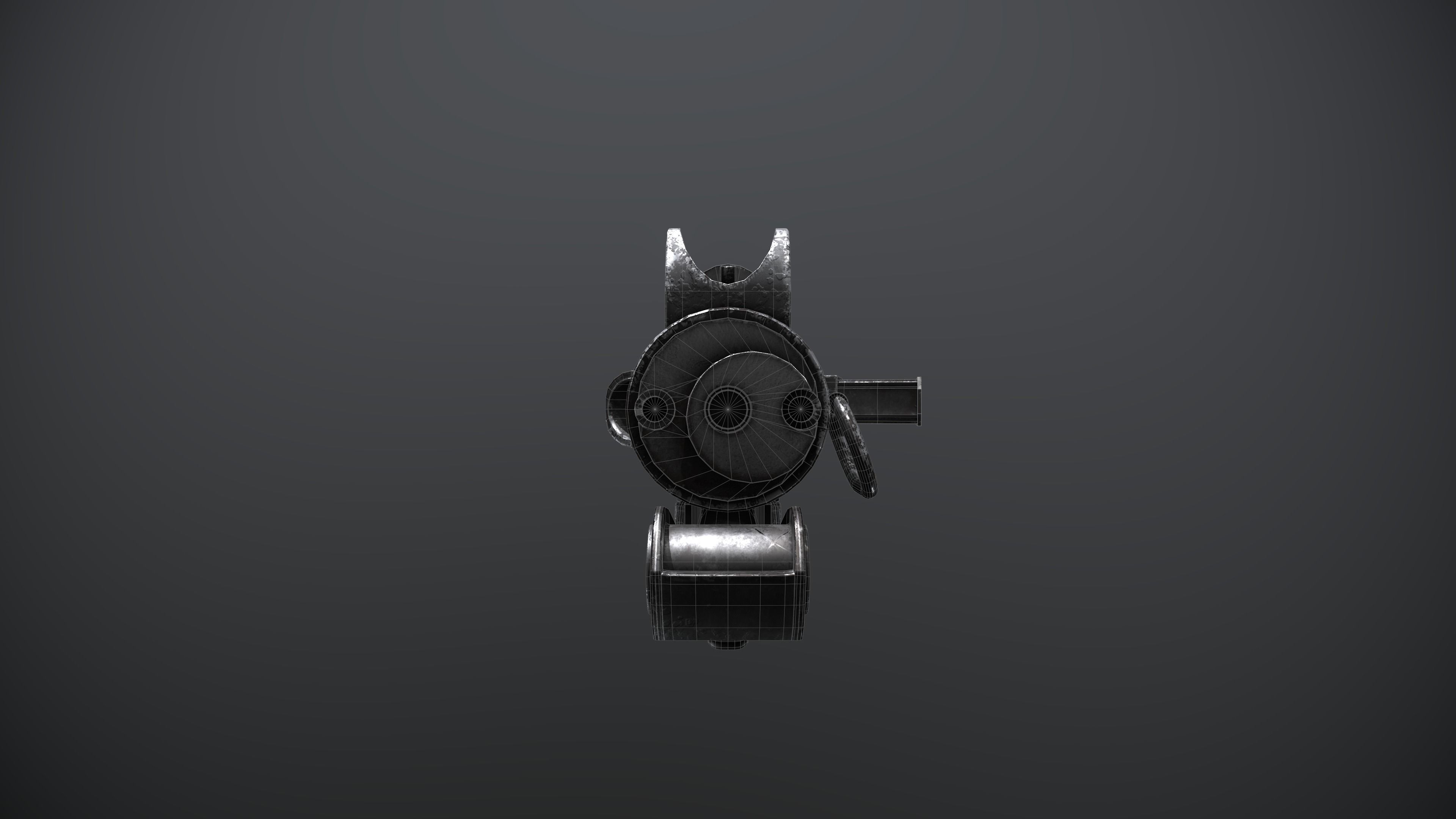 Star Wars E-11 Blaster 3D model_8