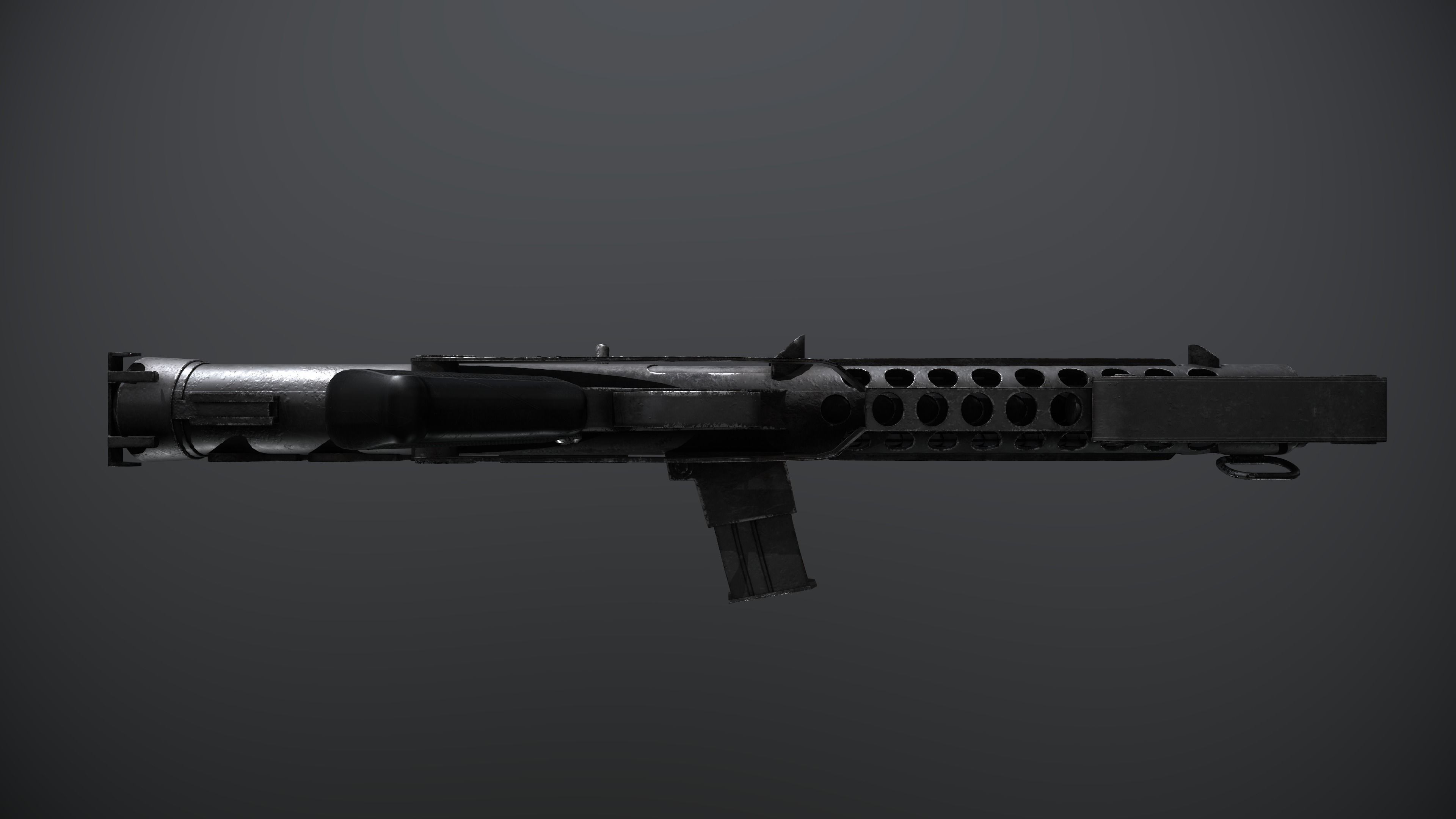 Star Wars E-11 Blaster 3D model_9