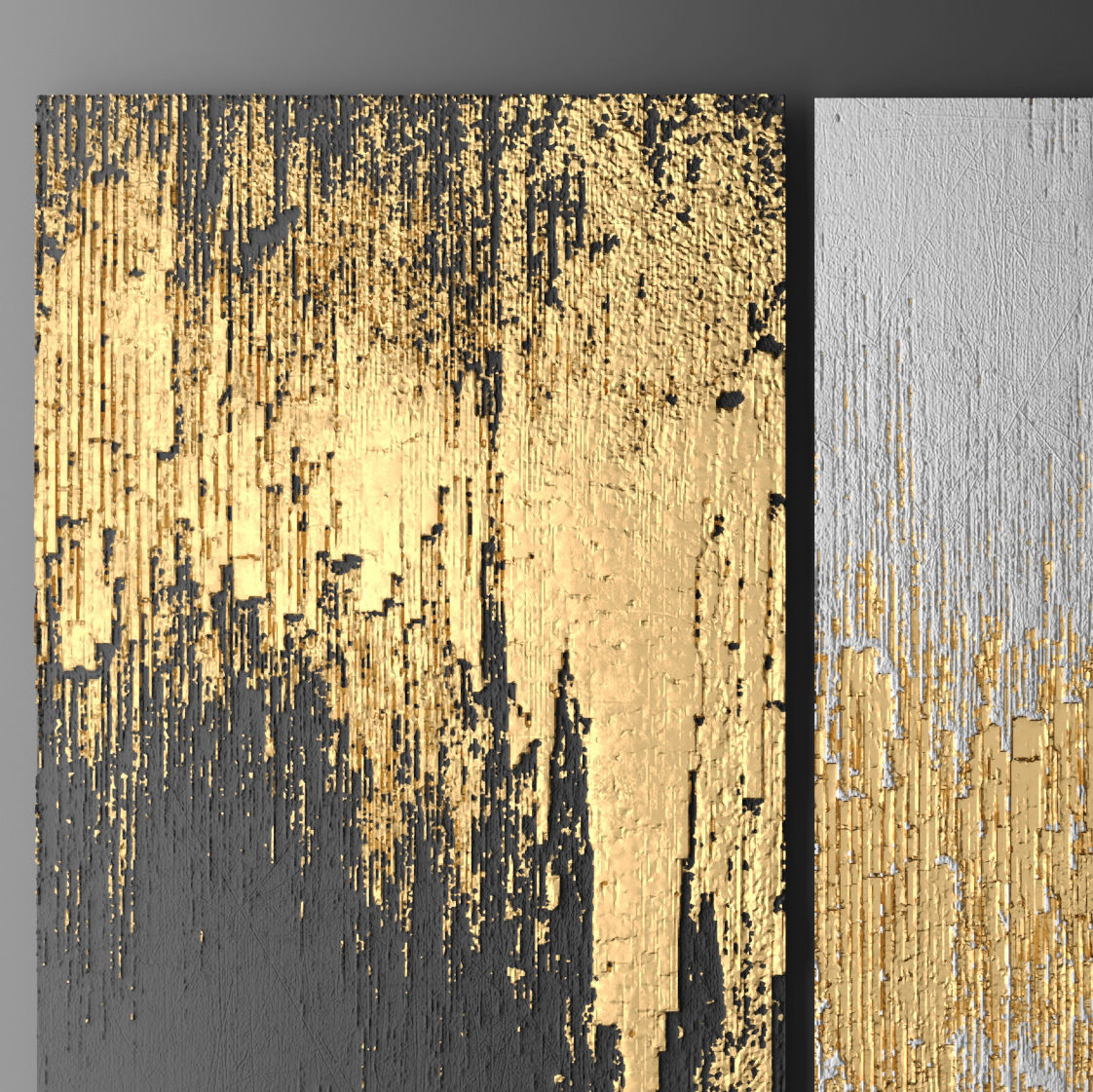 Panel painting 3D model 3D model_1