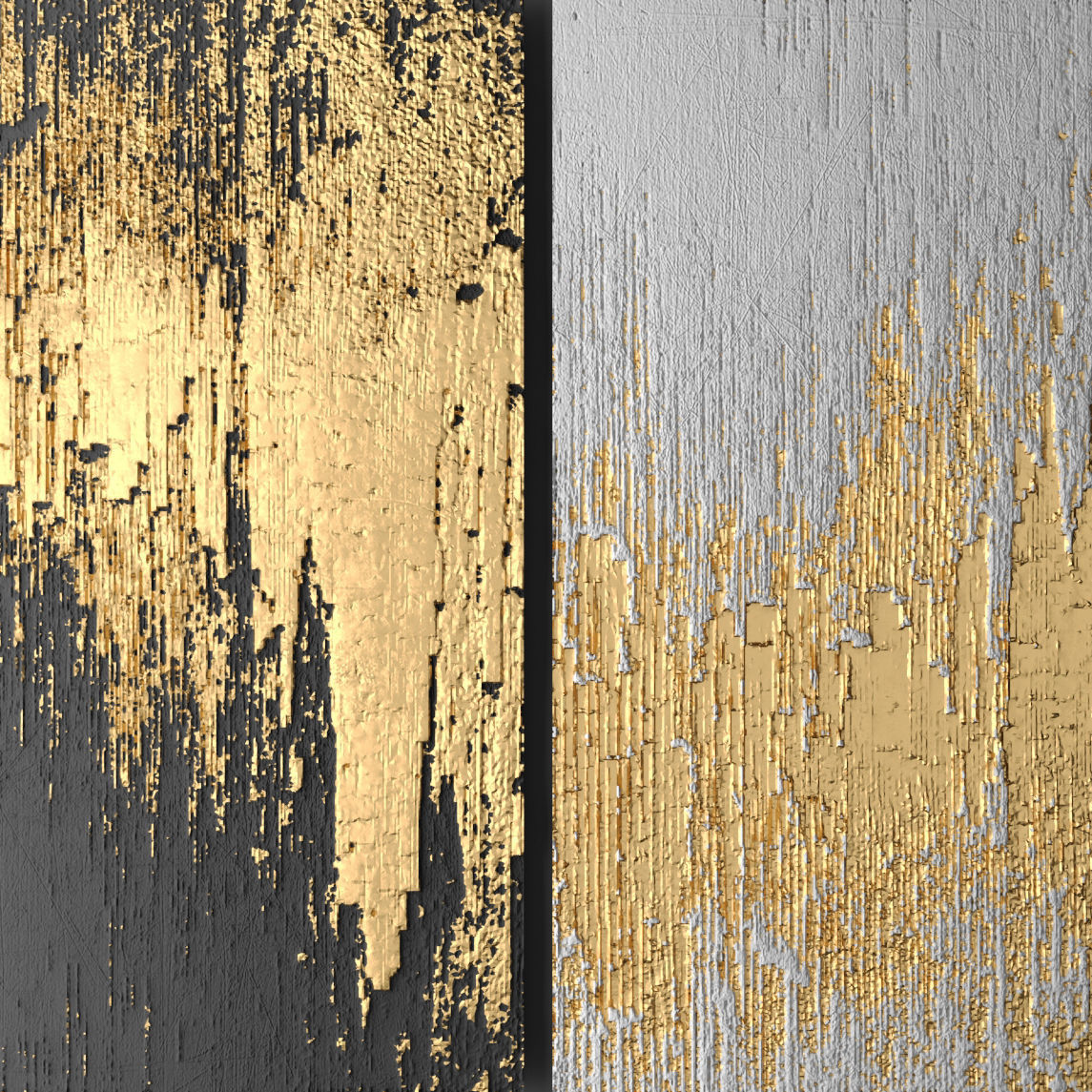 Panel painting 3D model 3D model_3