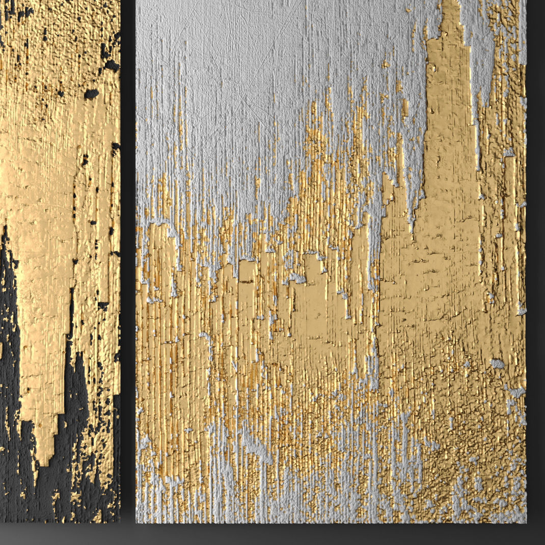 Panel painting 3D model 3D model_2