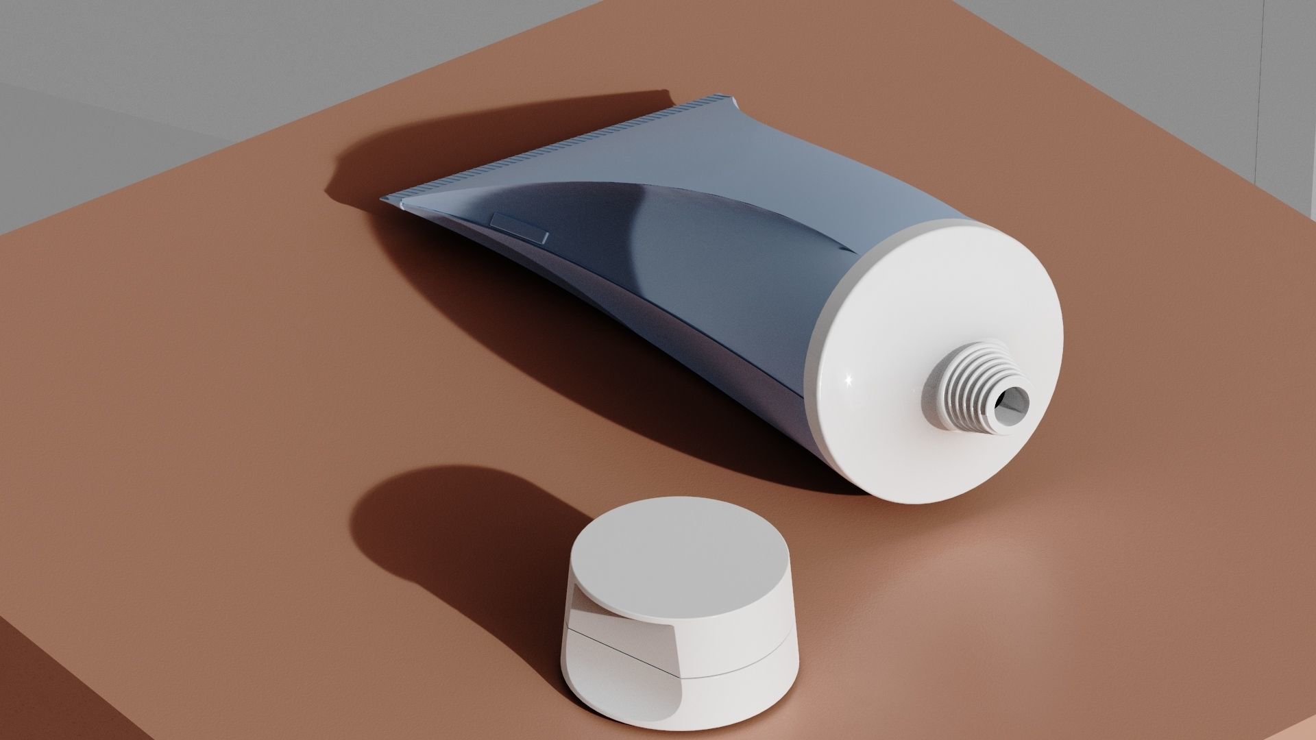 toothpaste packaging  3D model_2