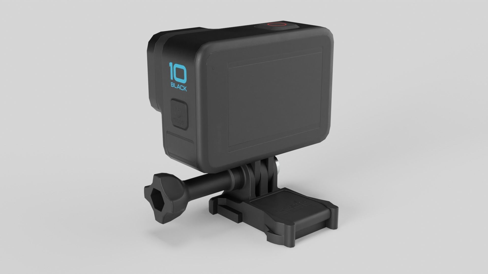 GoPro Hero 10 Low-poly 3D model_25