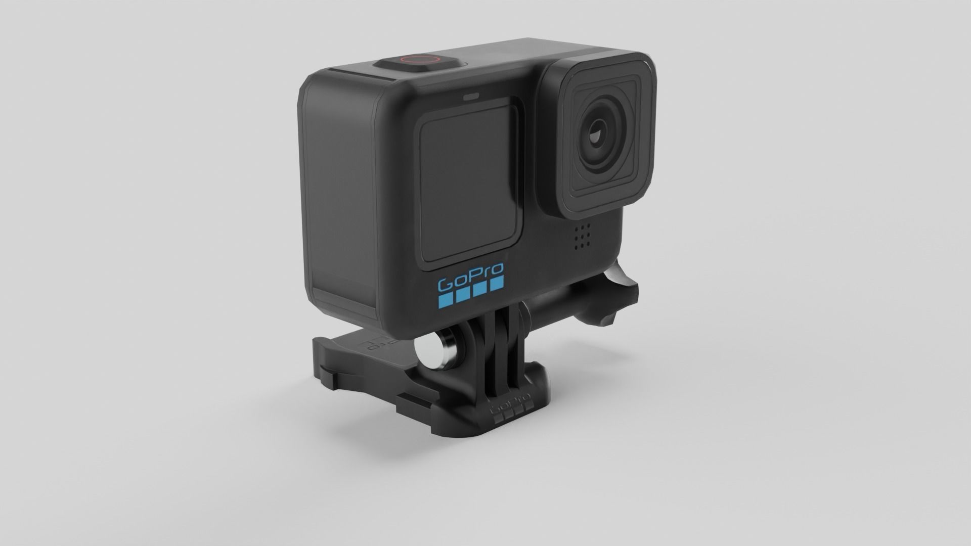 GoPro Hero 10 Low-poly 3D model_38