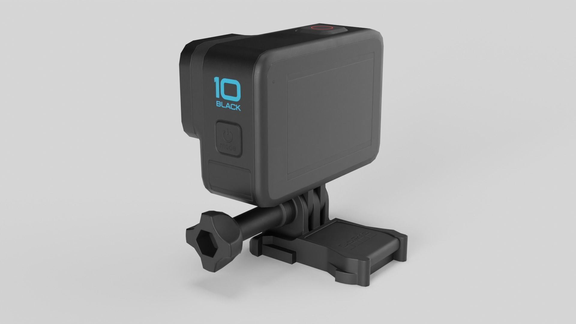 GoPro Hero 10 Low-poly 3D model_29