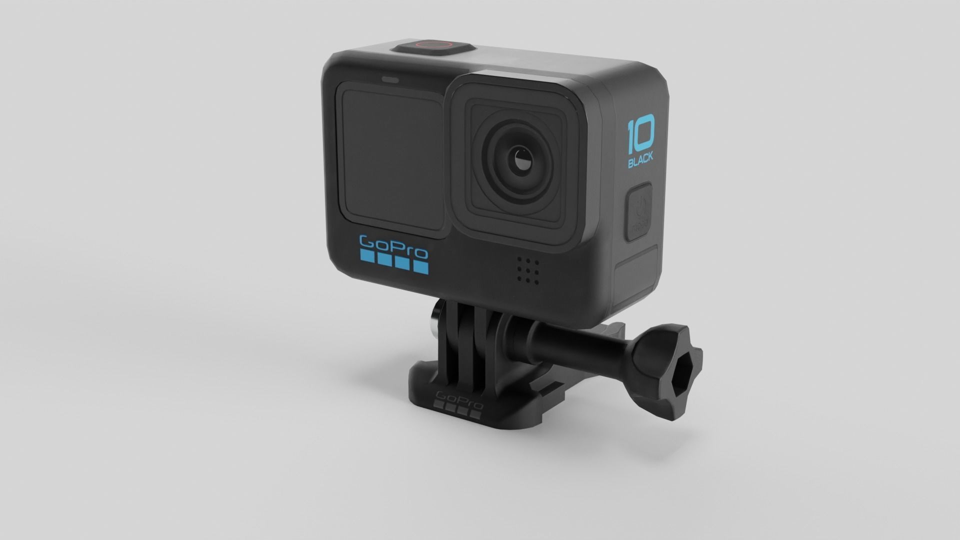 GoPro Hero 10 Low-poly 3D model_37