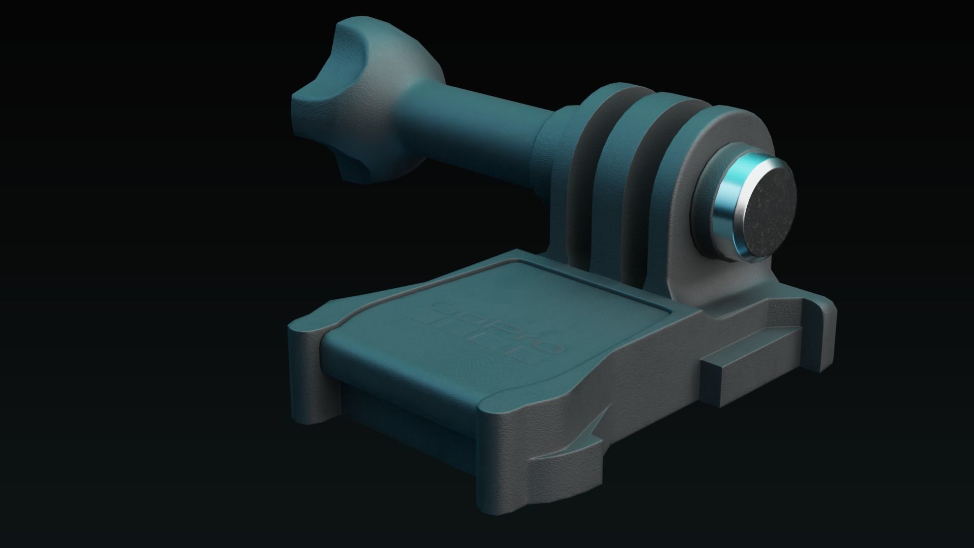 GoPro Hero 10 Low-poly 3D model_8