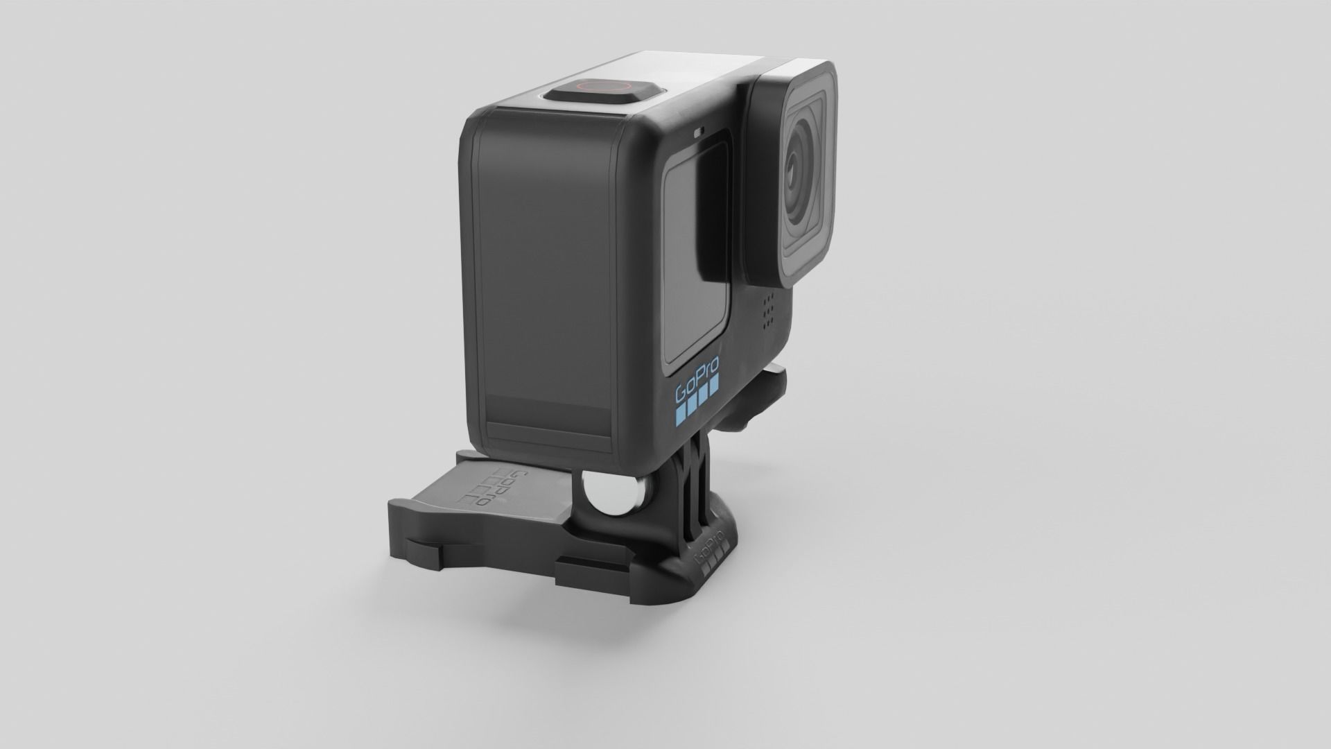 GoPro Hero 10 Low-poly 3D model_42