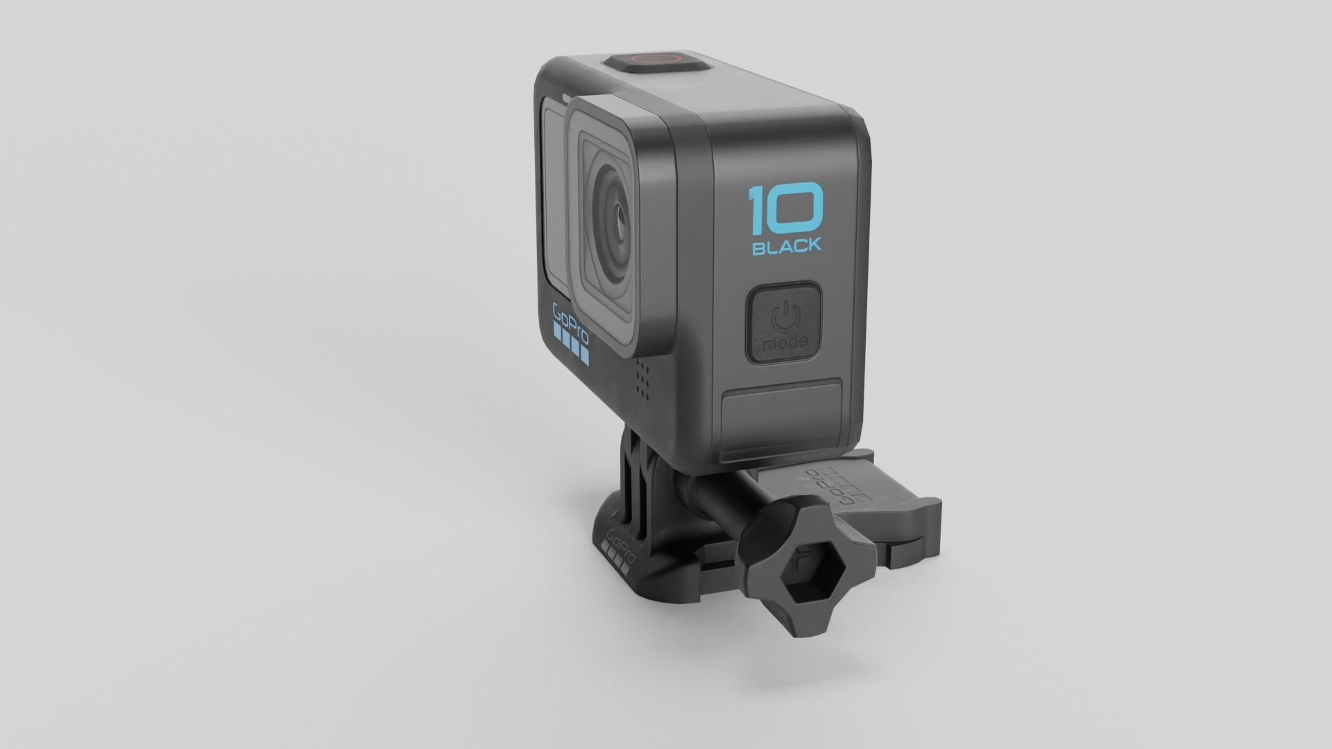 GoPro Hero 10 Low-poly 3D model_31