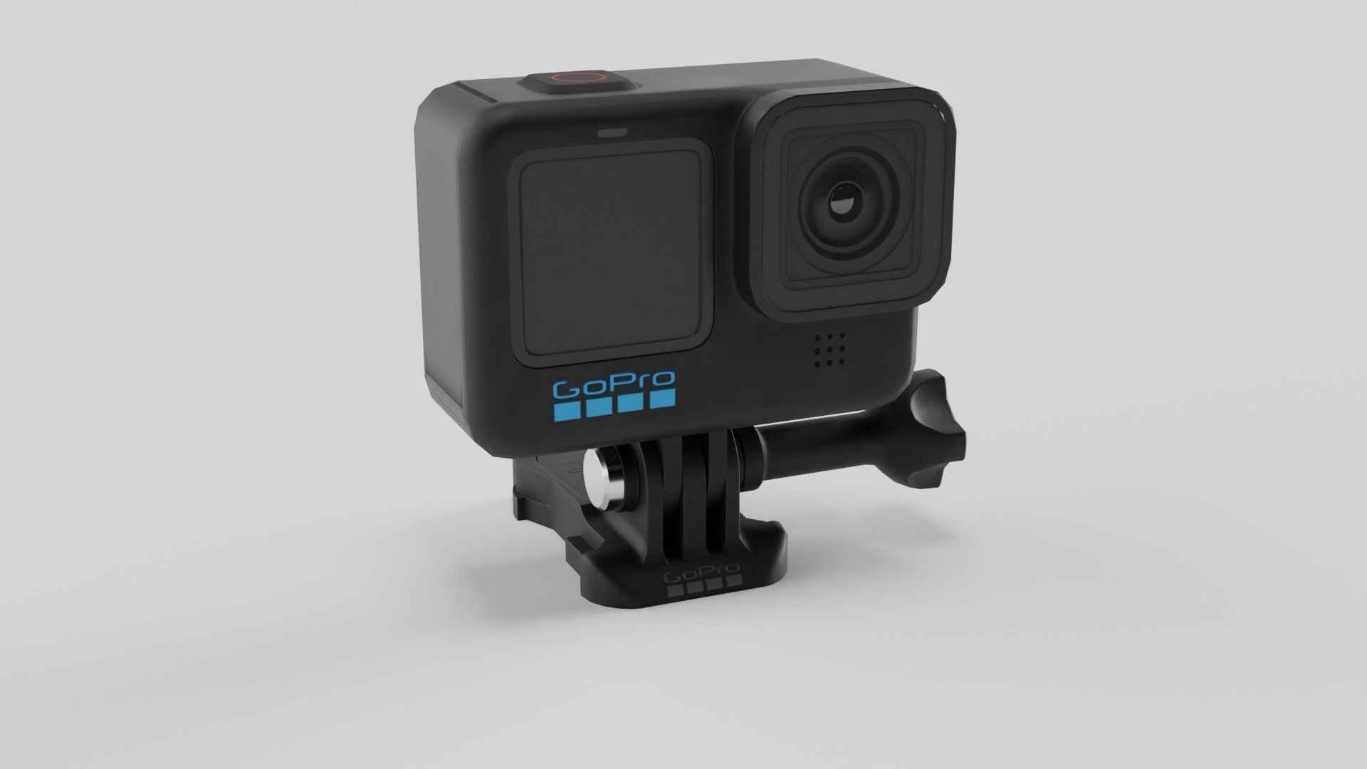 GoPro Hero 10 Low-poly 3D model_14