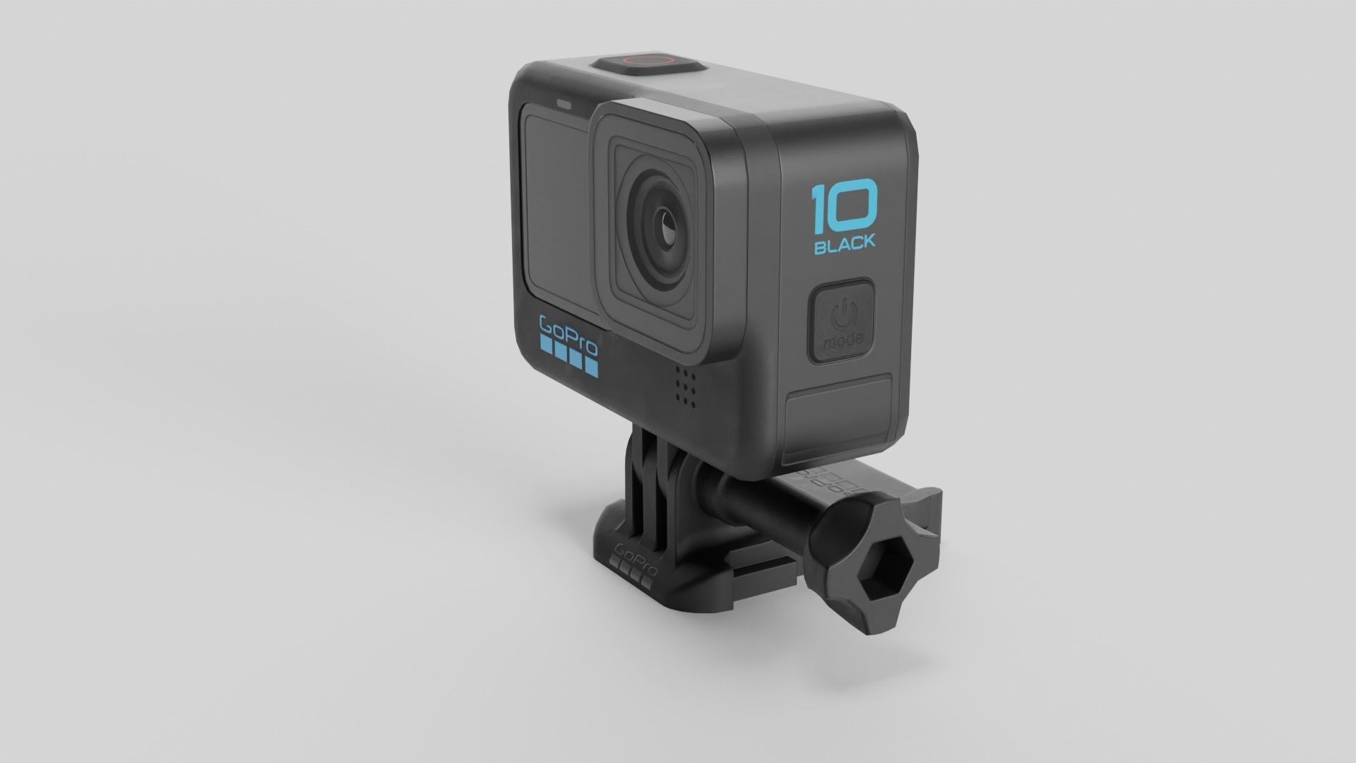 GoPro Hero 10 Low-poly 3D model_35