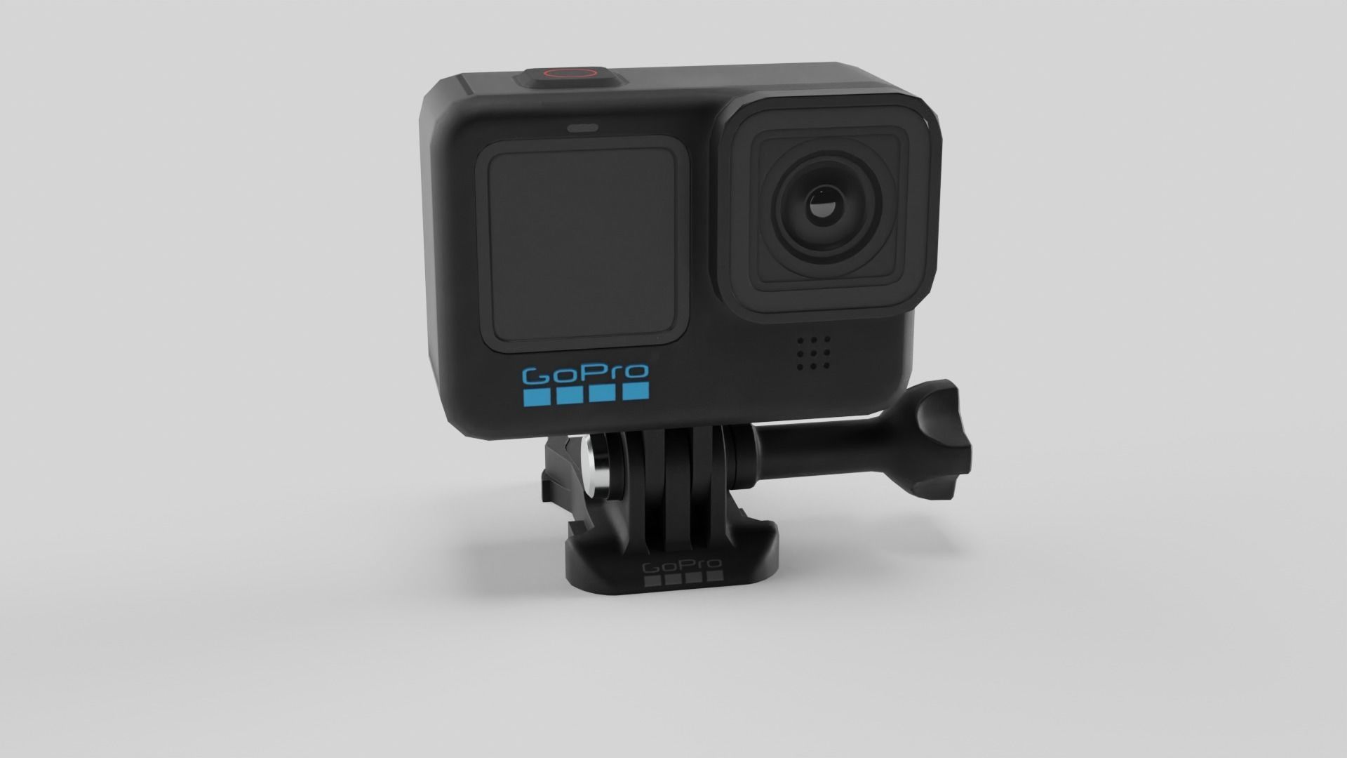GoPro Hero 10 Low-poly 3D model_40