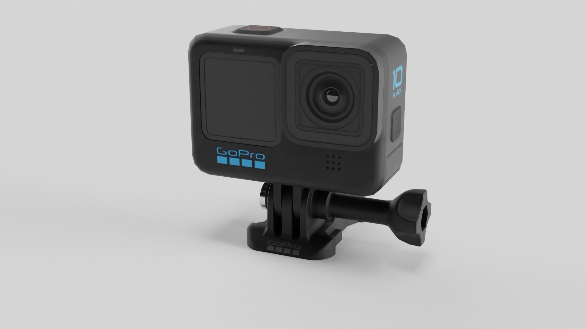 GoPro Hero 10 Low-poly 3D model_41