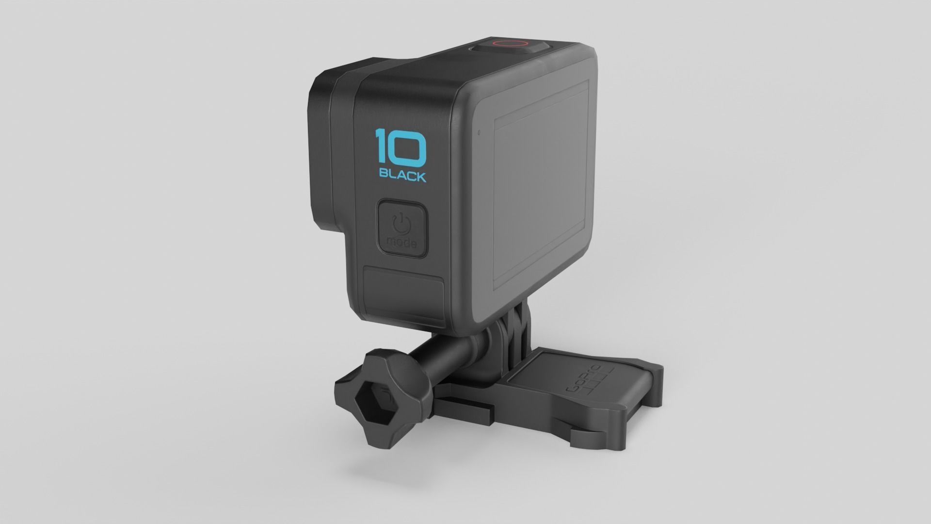 GoPro Hero 10 Low-poly 3D model_26